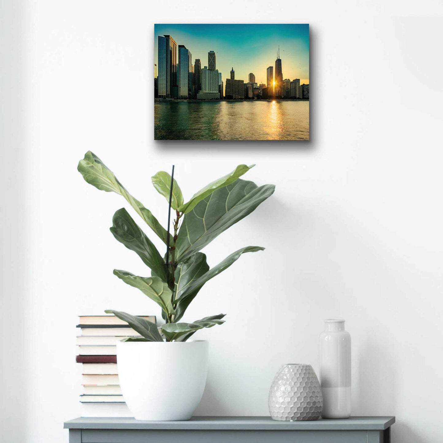 Epic Art 'Chicago - Air and Water Show' by Epic Portfolio, Acrylic Glass Wall Art,16x12