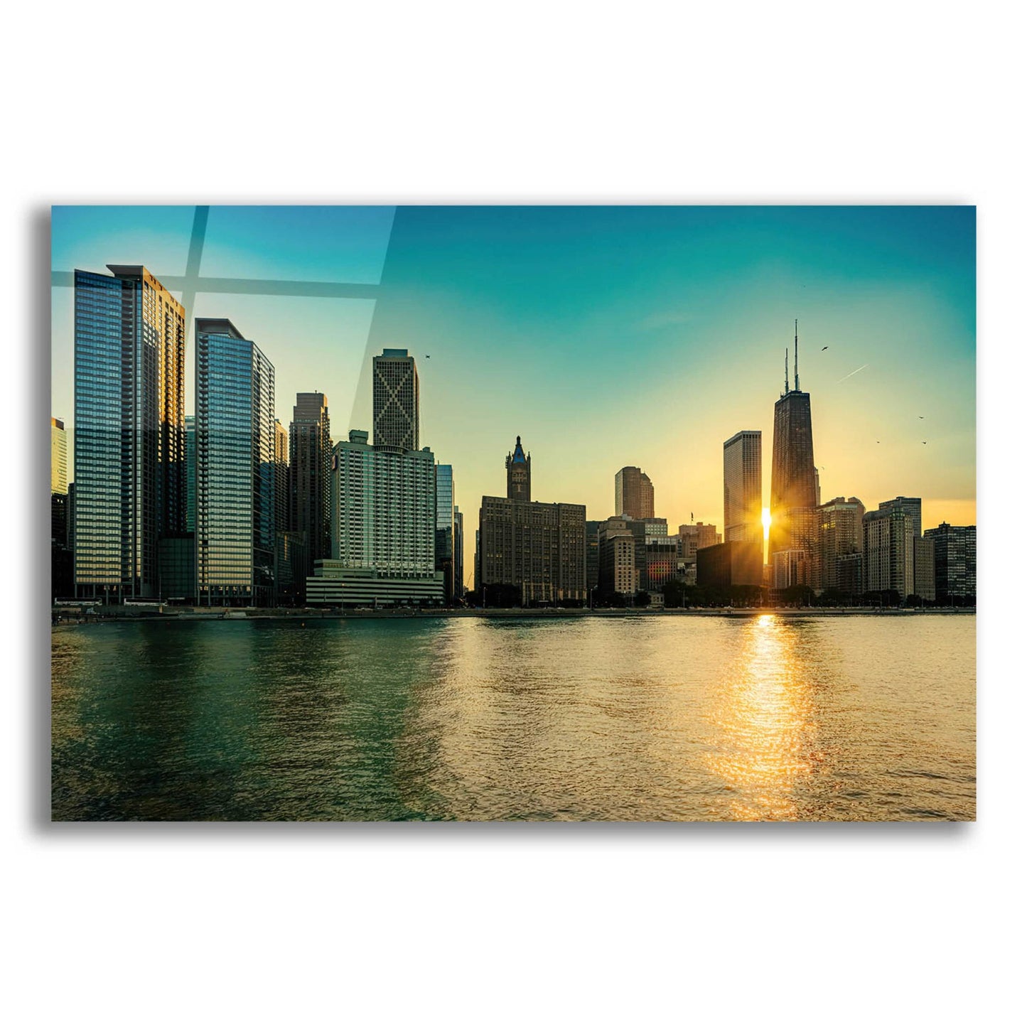 Epic Art 'Chicago - Air and Water Show' by Epic Portfolio, Acrylic Glass Wall Art,16x12