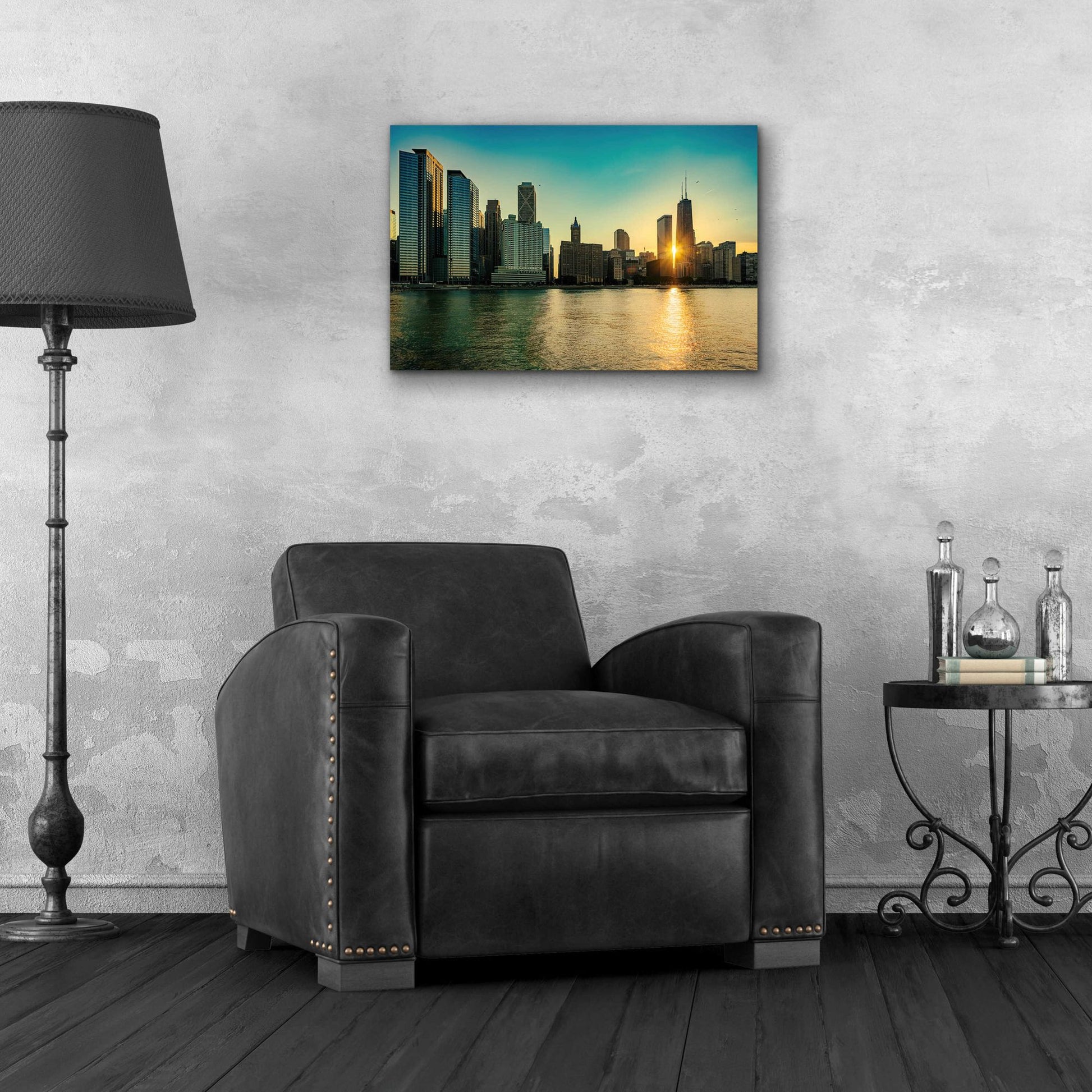 Epic Art 'Chicago - Air and Water Show' by Epic Portfolio, Acrylic Glass Wall Art,24x16