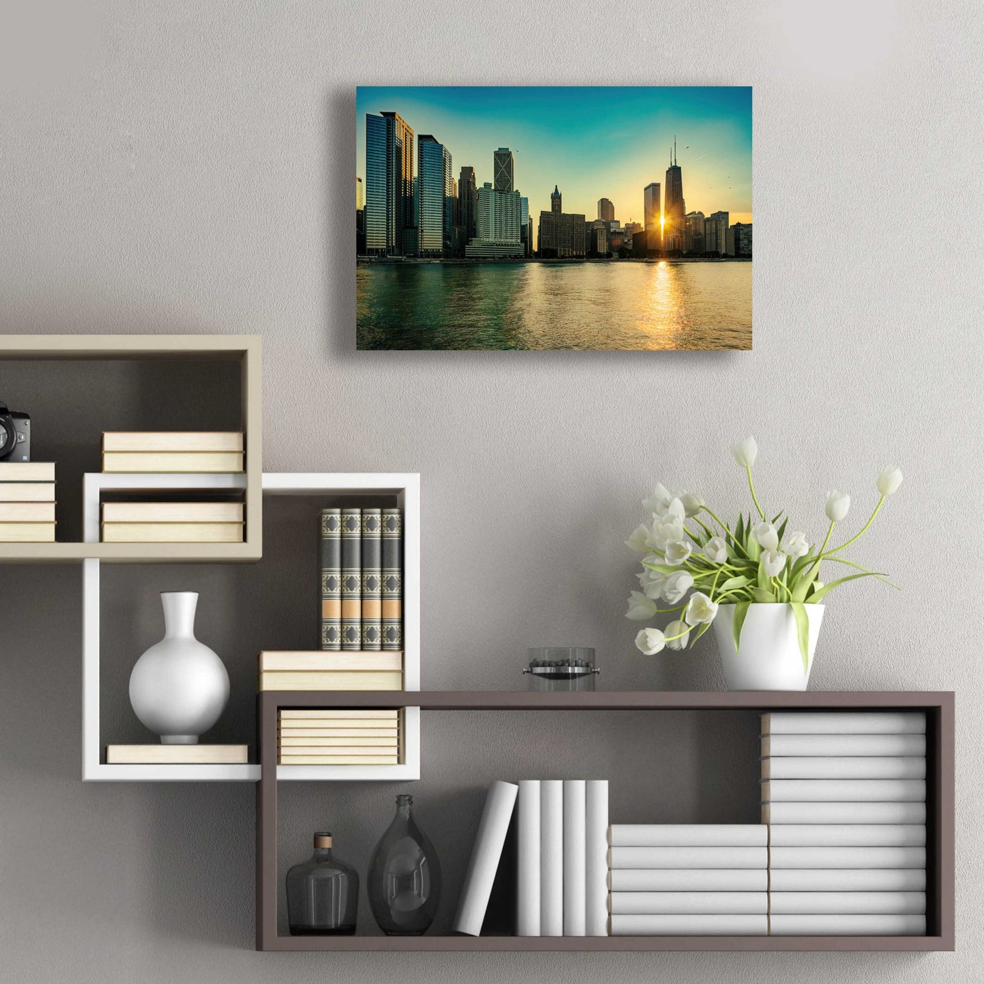 Epic Art 'Chicago - Air and Water Show' by Epic Portfolio, Acrylic Glass Wall Art,24x16