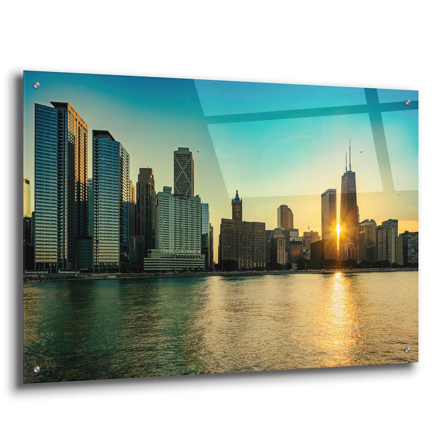 Epic Art 'Chicago - Air and Water Show' by Epic Portfolio, Acrylic Glass Wall Art,36x24