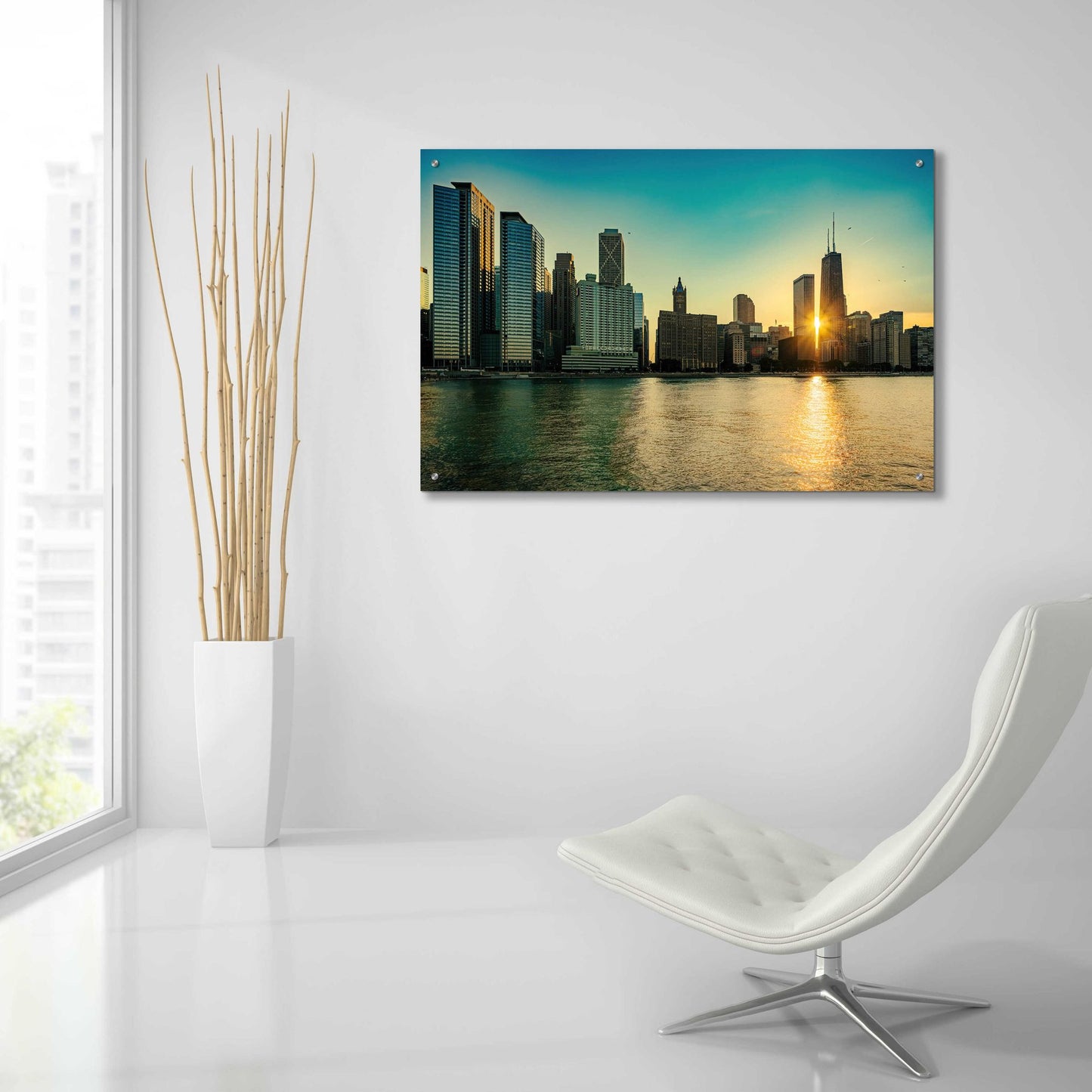 Epic Art 'Chicago - Air and Water Show' by Epic Portfolio, Acrylic Glass Wall Art,36x24