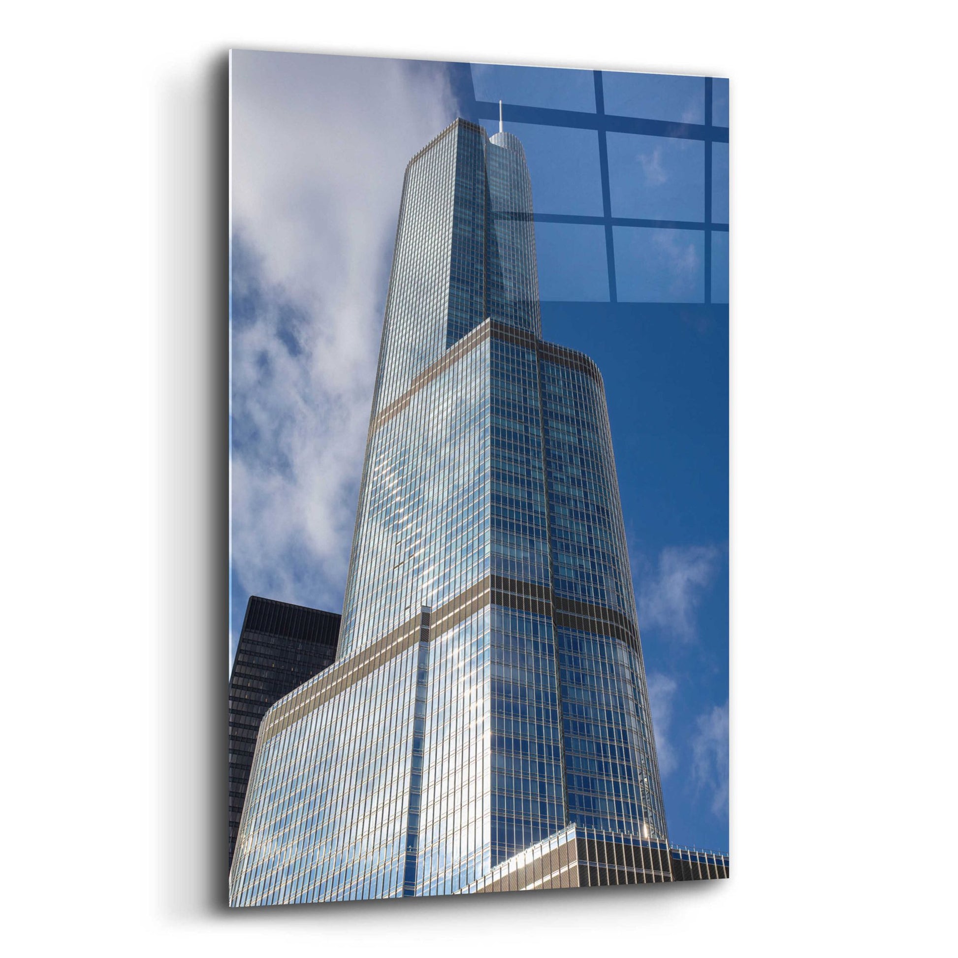 Epic Art 'Architectural Chicago' by Epic Portfolio, Acrylic Glass Wall Art,12x16