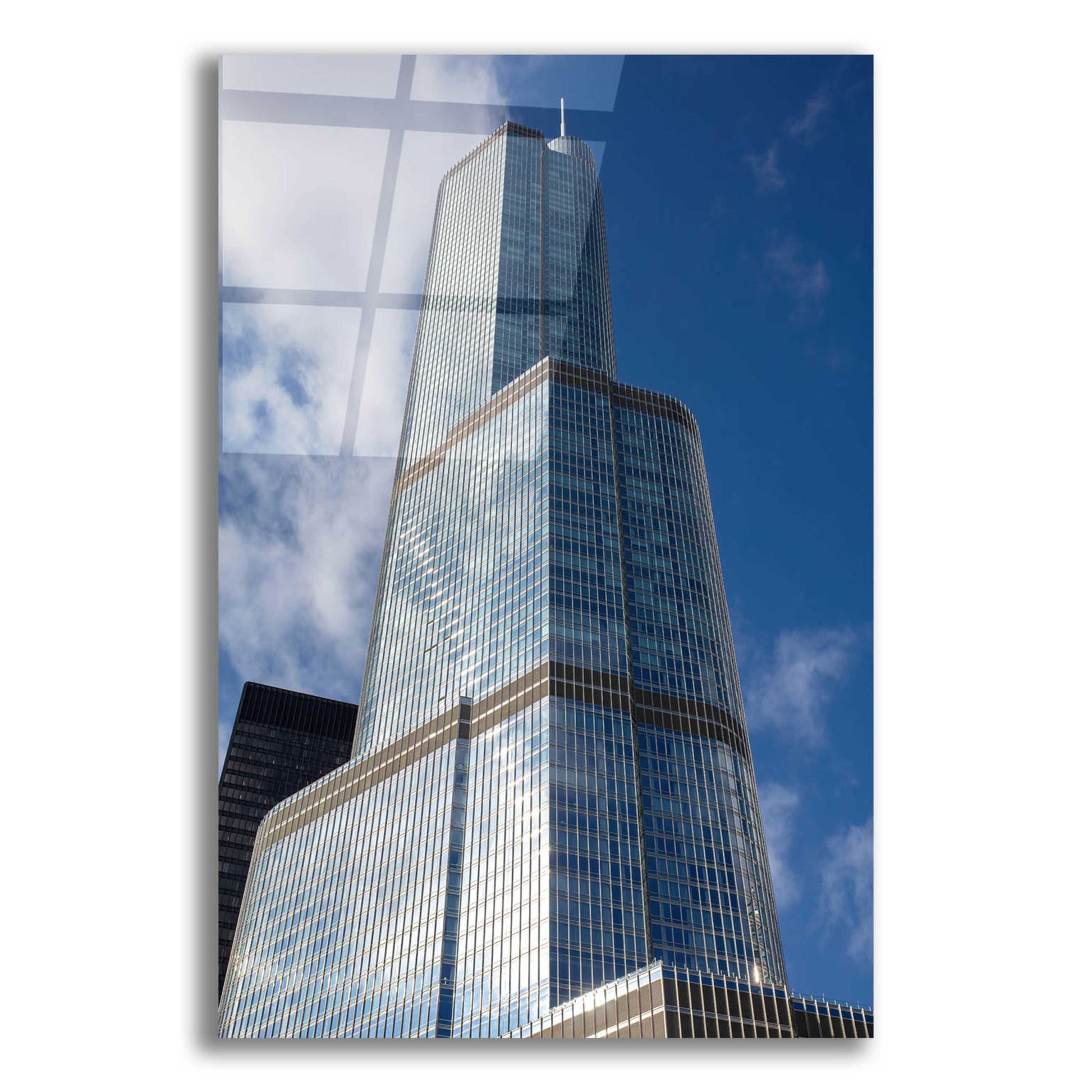 Epic Art 'Architectural Chicago' by Epic Portfolio, Acrylic Glass Wall Art,12x16