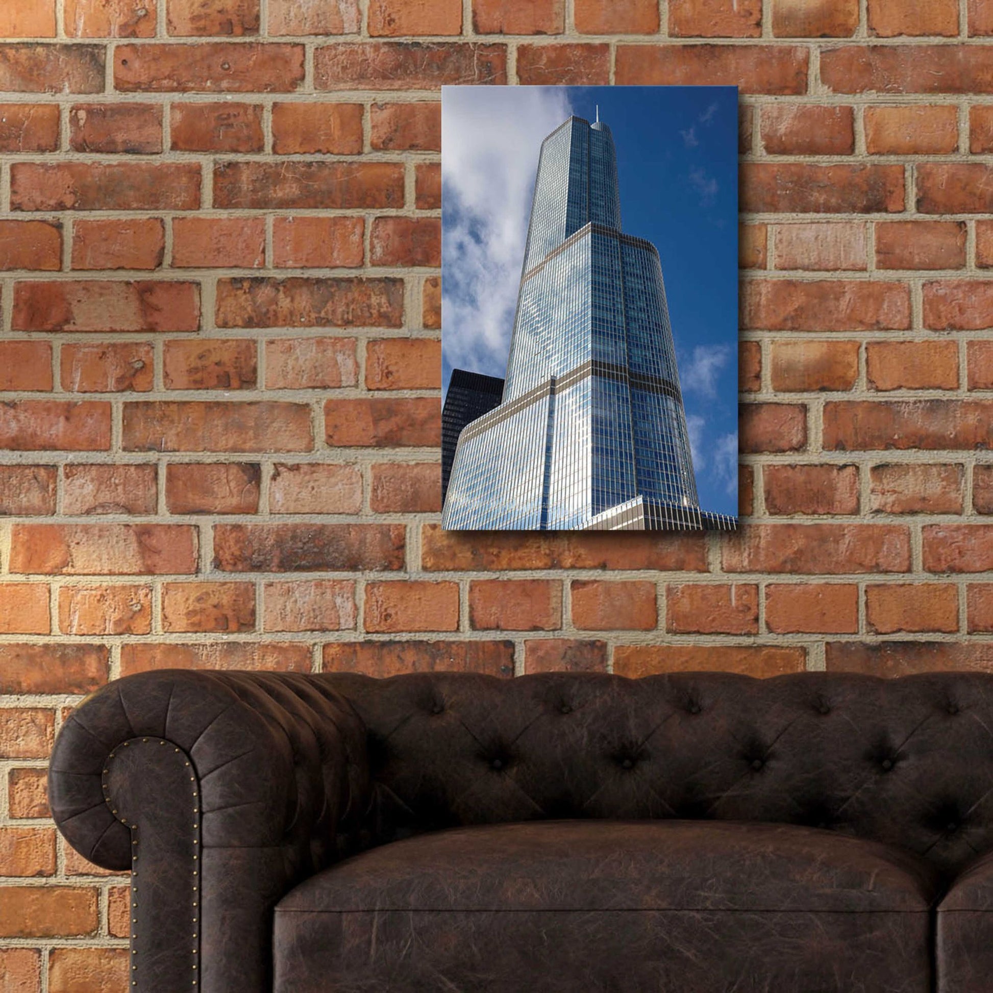 Epic Art 'Architectural Chicago' by Epic Portfolio, Acrylic Glass Wall Art,16x24