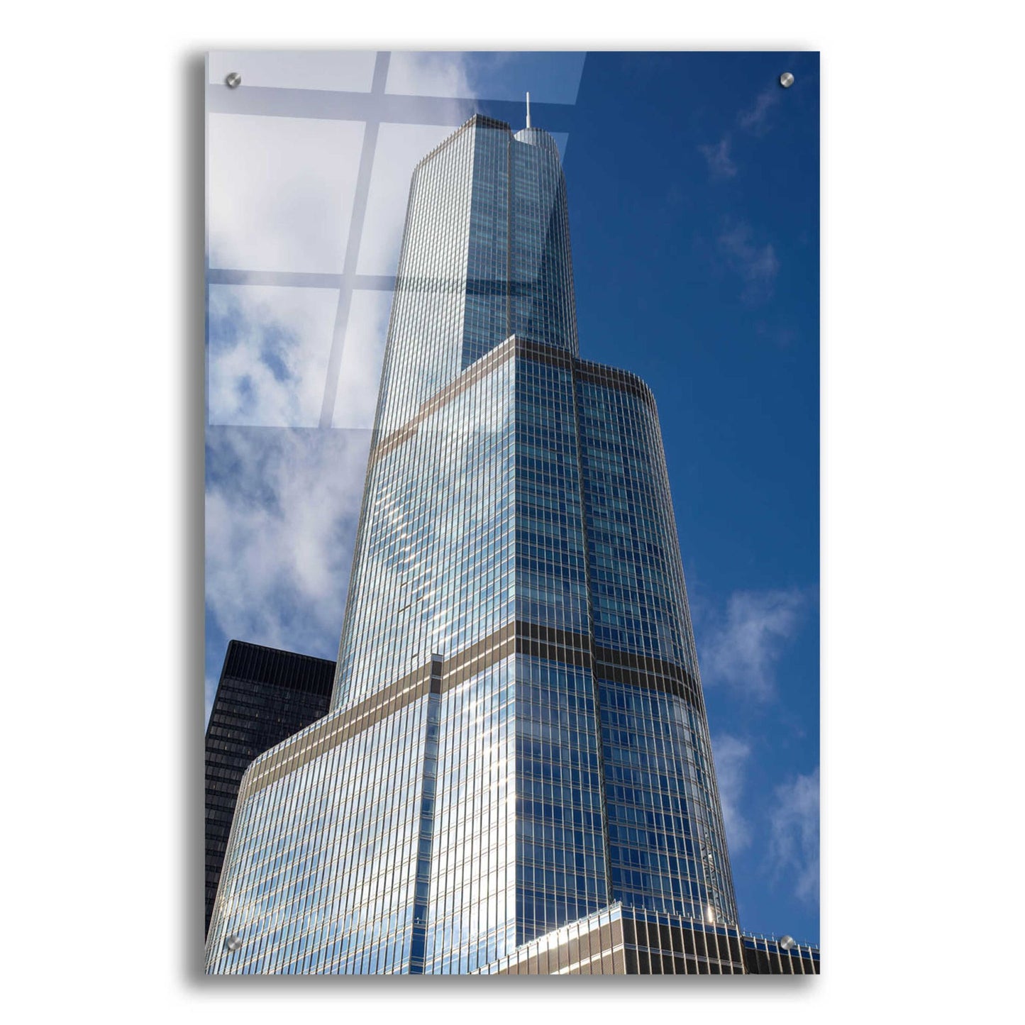 Epic Art 'Architectural Chicago' by Epic Portfolio, Acrylic Glass Wall Art,24x36