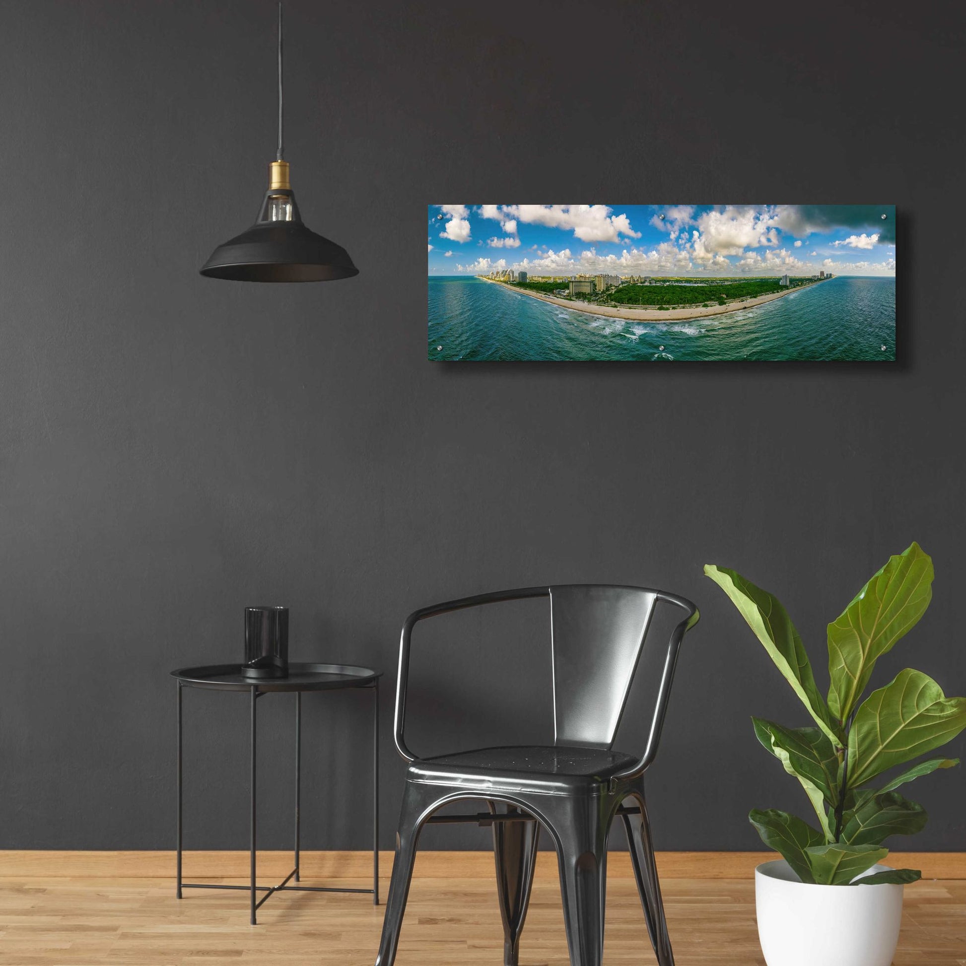 Epic Art 'Beautiful Fort Lauderdale, Florida' by Epic Portfolio, Acrylic Glass Wall Art,48x16