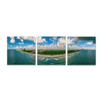 Epic Art 'Beautiful Fort Lauderdale, Florida' by Epic Portfolio, Acrylic Glass Wall Art, 3 Piece Set