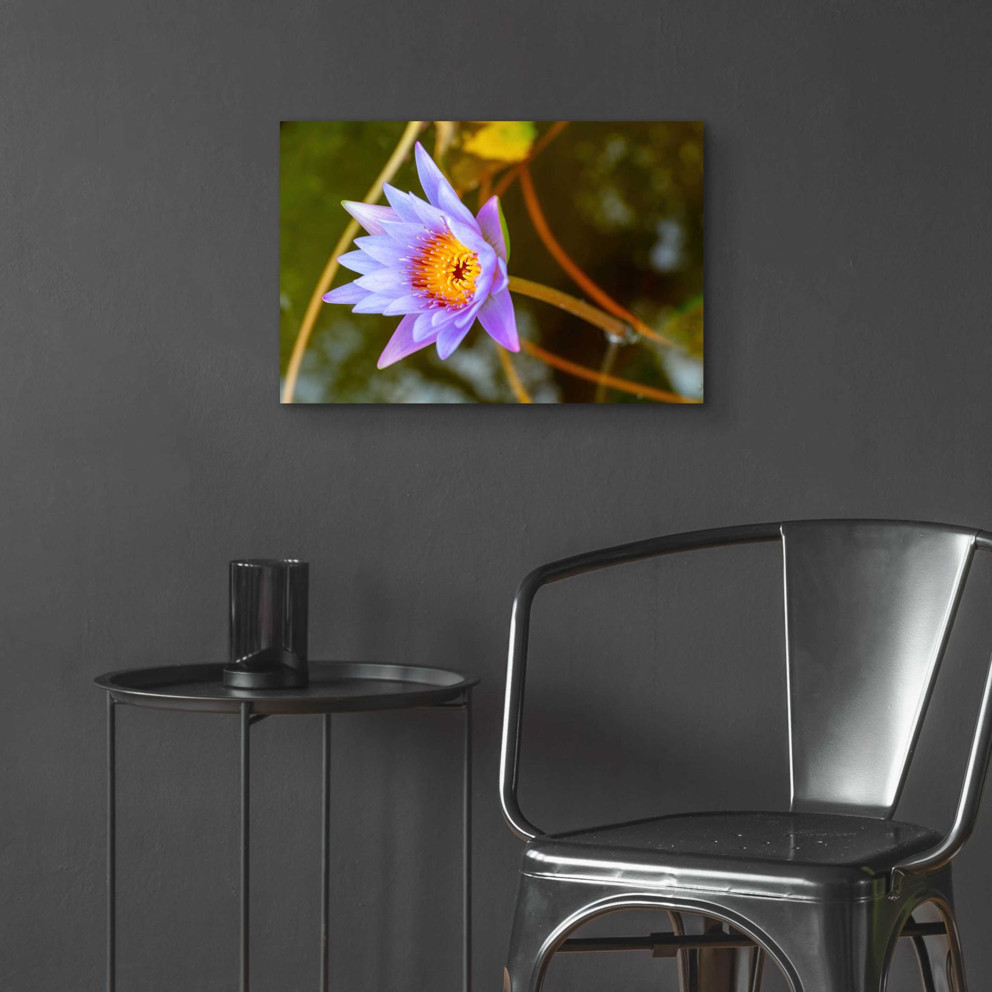 Epic Art 'Floral Color Theory' by Epic Portfolio, Acrylic Glass Wall Art,24x16