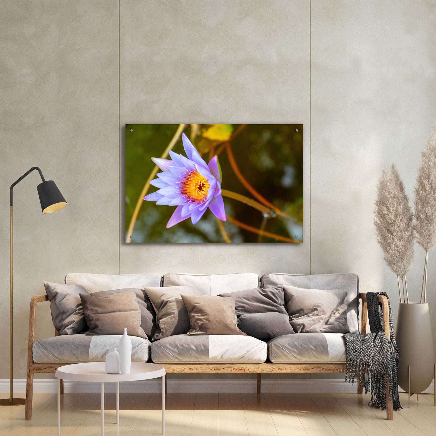 Epic Art 'Floral Color Theory' by Epic Portfolio, Acrylic Glass Wall Art,36x24