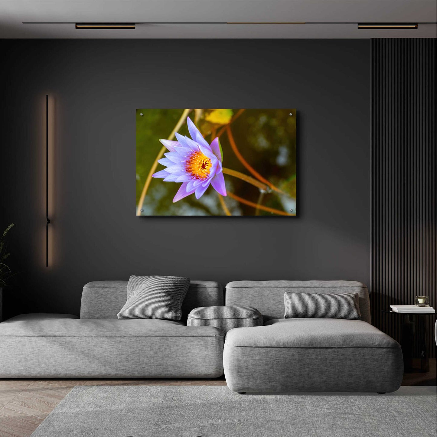 Epic Art 'Floral Color Theory' by Epic Portfolio, Acrylic Glass Wall Art,36x24