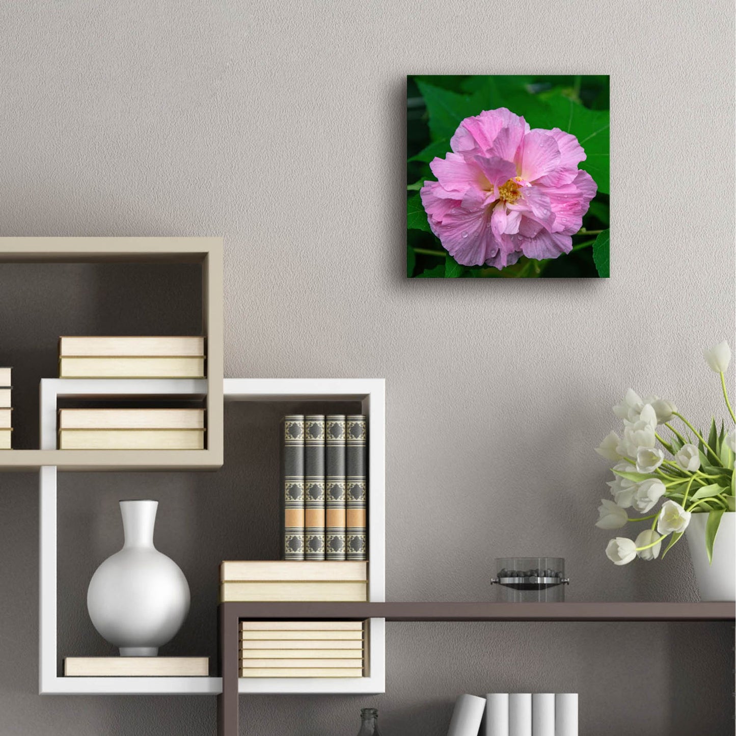 Epic Art 'Flower' by Epic Portfolio, Acrylic Glass Wall Art,12x12