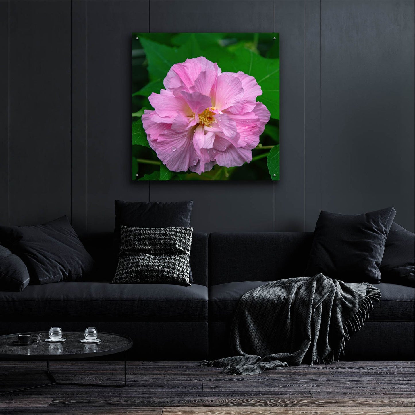 Epic Art 'Flower' by Epic Portfolio, Acrylic Glass Wall Art,36x36