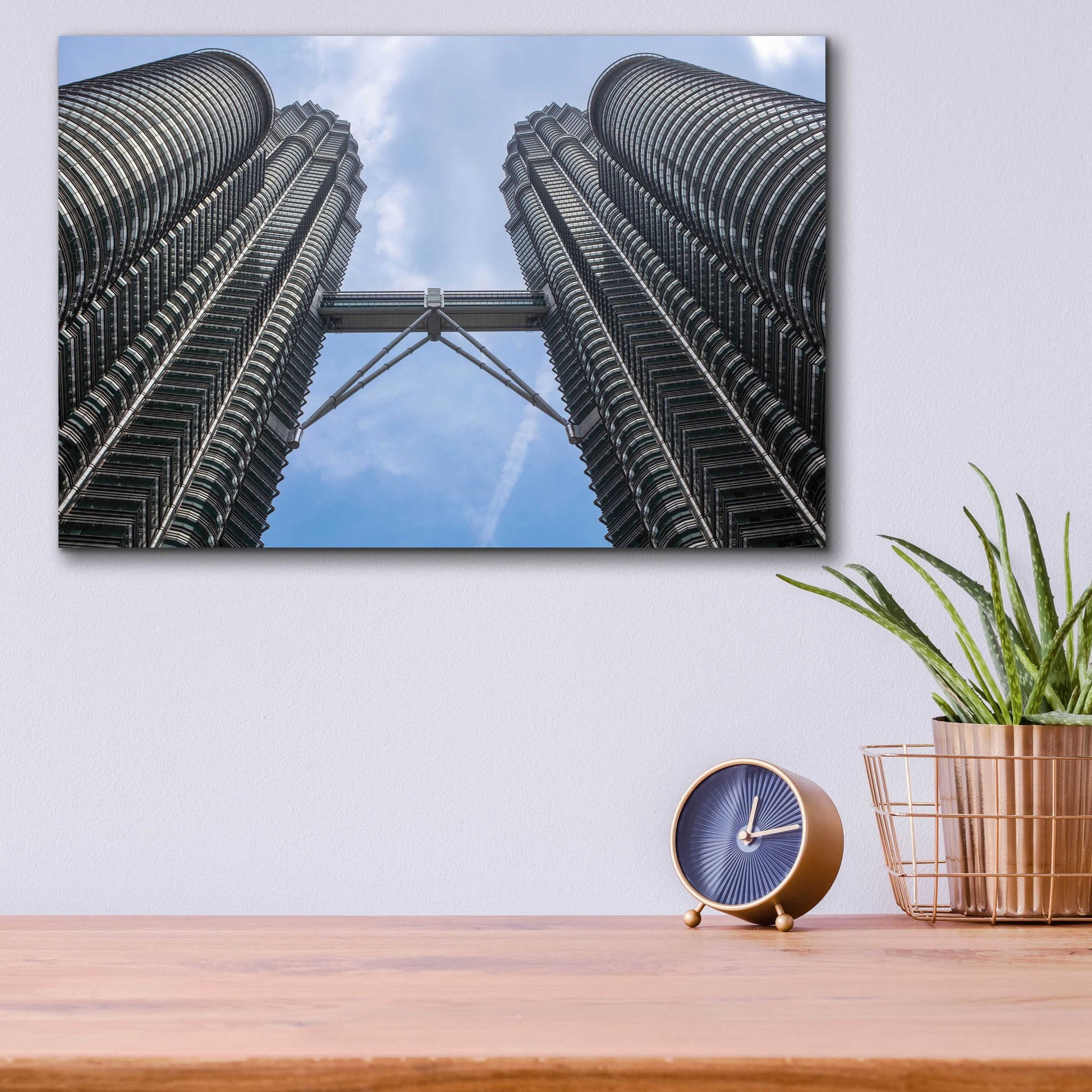 Epic Art 'Kuala Lumpur 1' by Epic Portfolio, Acrylic Glass Wall Art,16x12