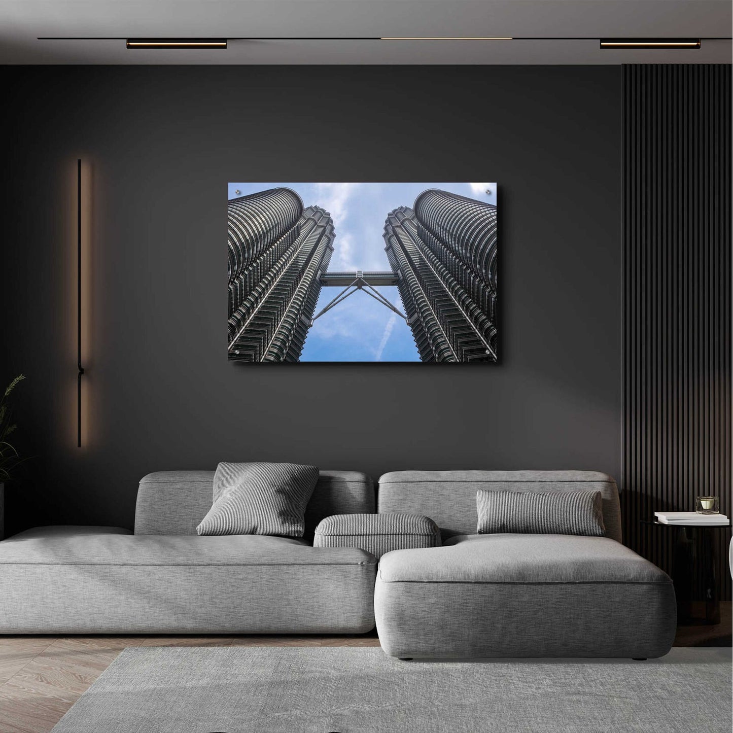 Epic Art 'Kuala Lumpur 1' by Epic Portfolio, Acrylic Glass Wall Art,36x24