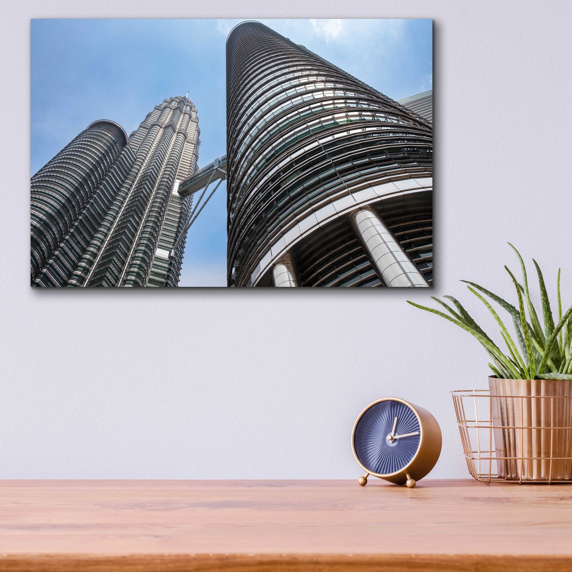 Epic Art 'Kuala Lumpur 2' by Epic Portfolio, Acrylic Glass Wall Art,16x12