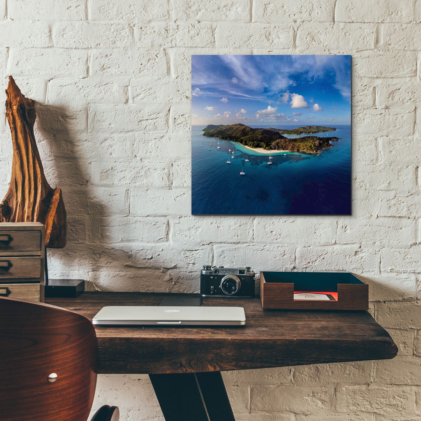 Epic Art 'Curieuse Island Seychelles' by Epic Portfolio, Acrylic Glass Wall Art,12x12