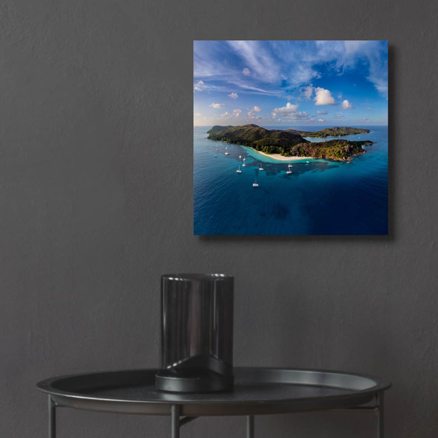 Epic Art 'Curieuse Island Seychelles' by Epic Portfolio, Acrylic Glass Wall Art,12x12