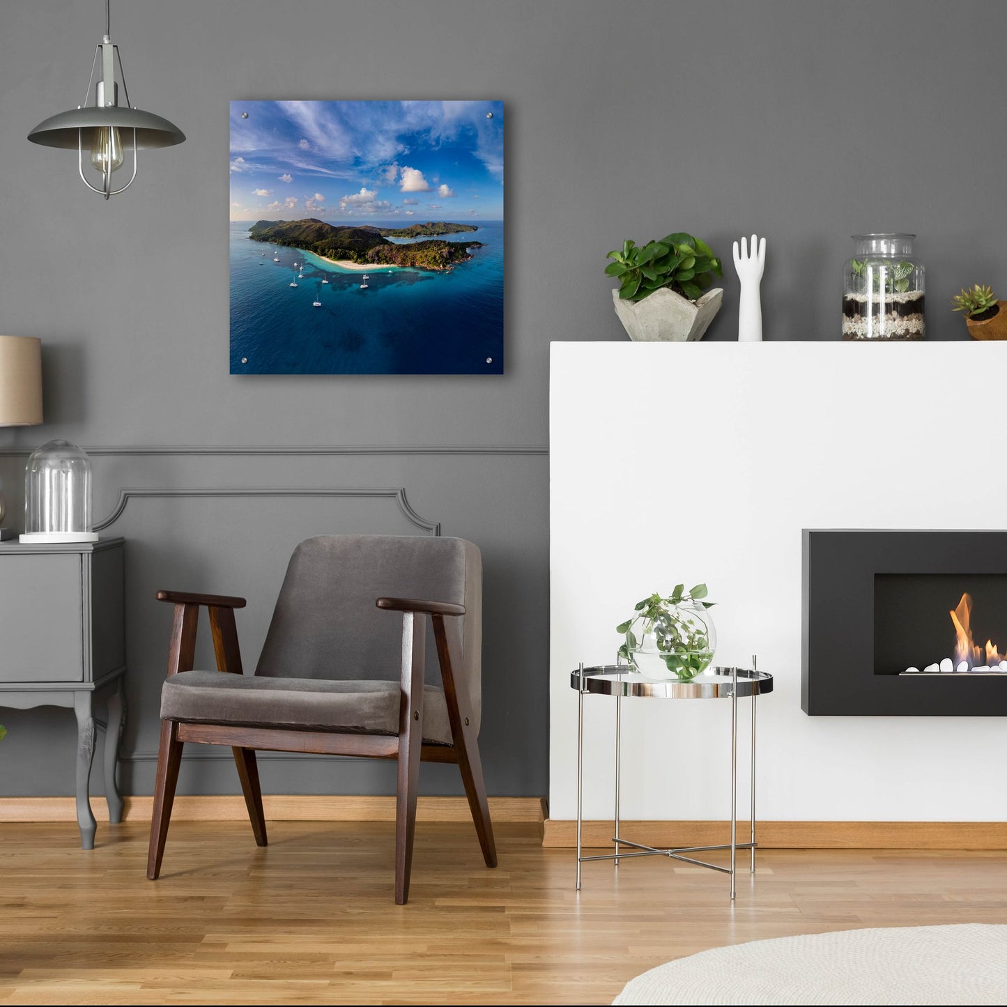 Epic Art 'Curieuse Island Seychelles' by Epic Portfolio, Acrylic Glass Wall Art,24x24