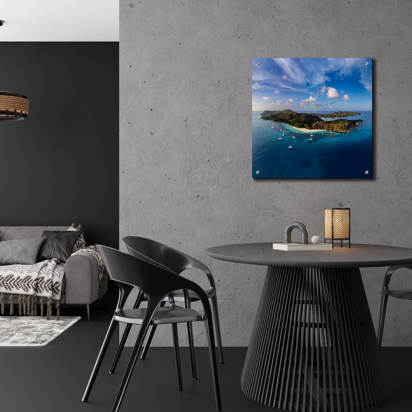 Epic Art 'Curieuse Island Seychelles' by Epic Portfolio, Acrylic Glass Wall Art,24x24