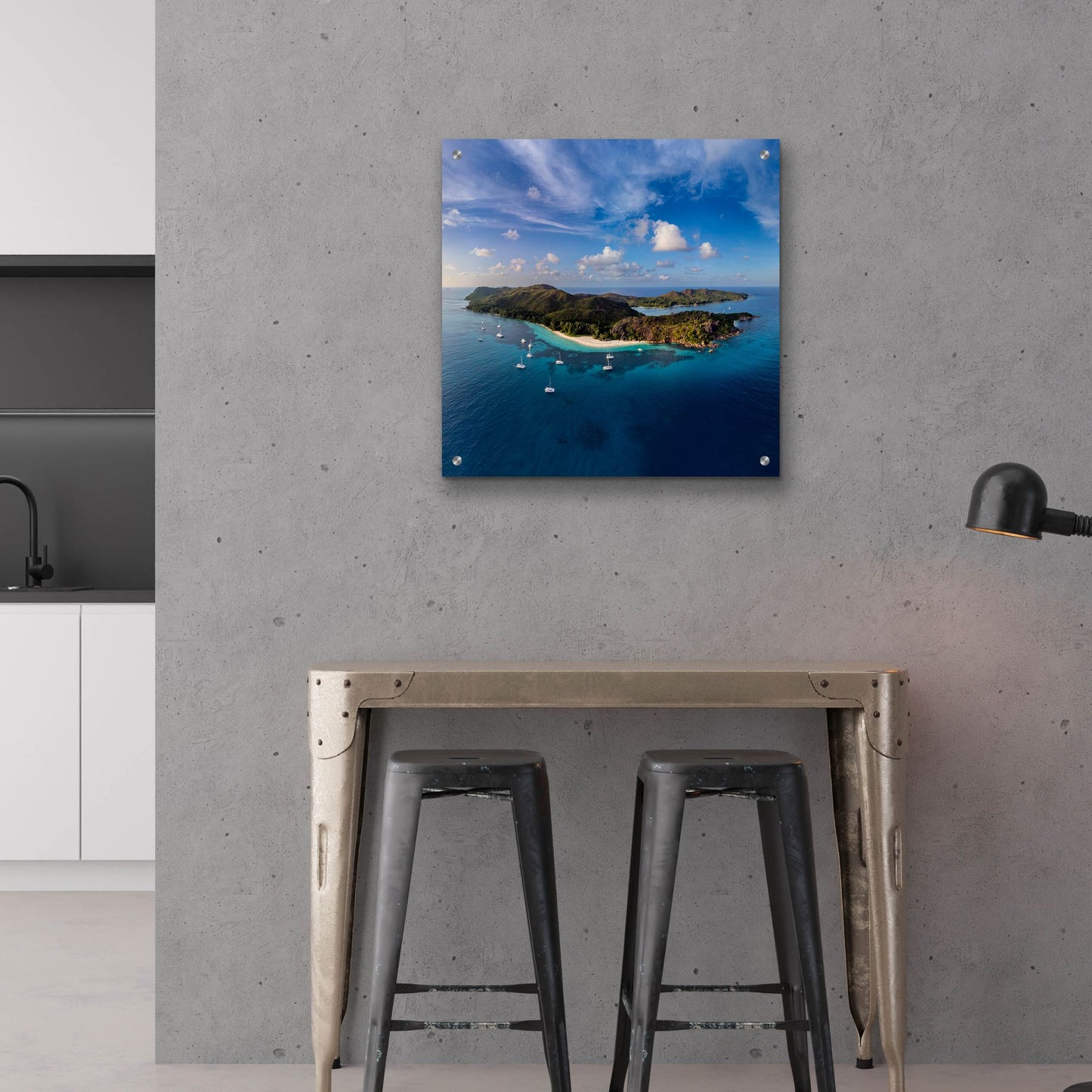 Epic Art 'Curieuse Island Seychelles' by Epic Portfolio, Acrylic Glass Wall Art,24x24