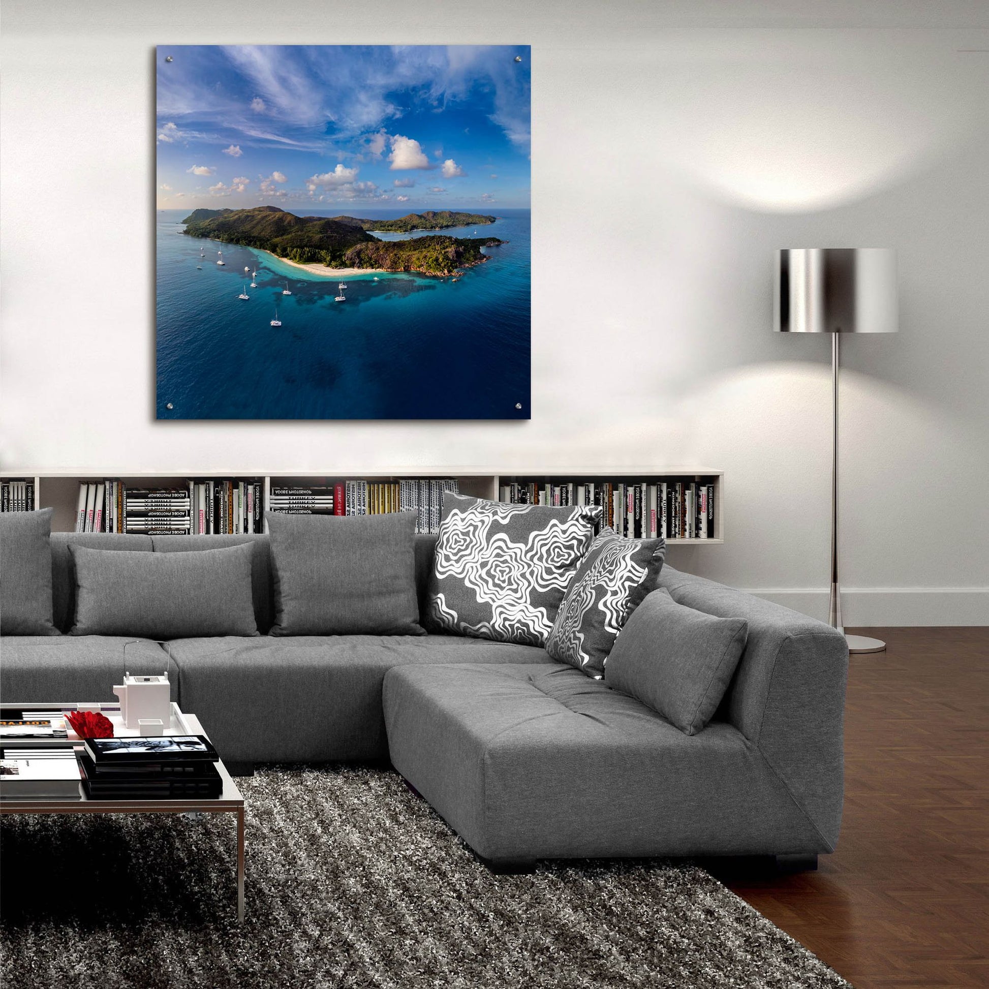 Epic Art 'Curieuse Island Seychelles' by Epic Portfolio, Acrylic Glass Wall Art,36x36