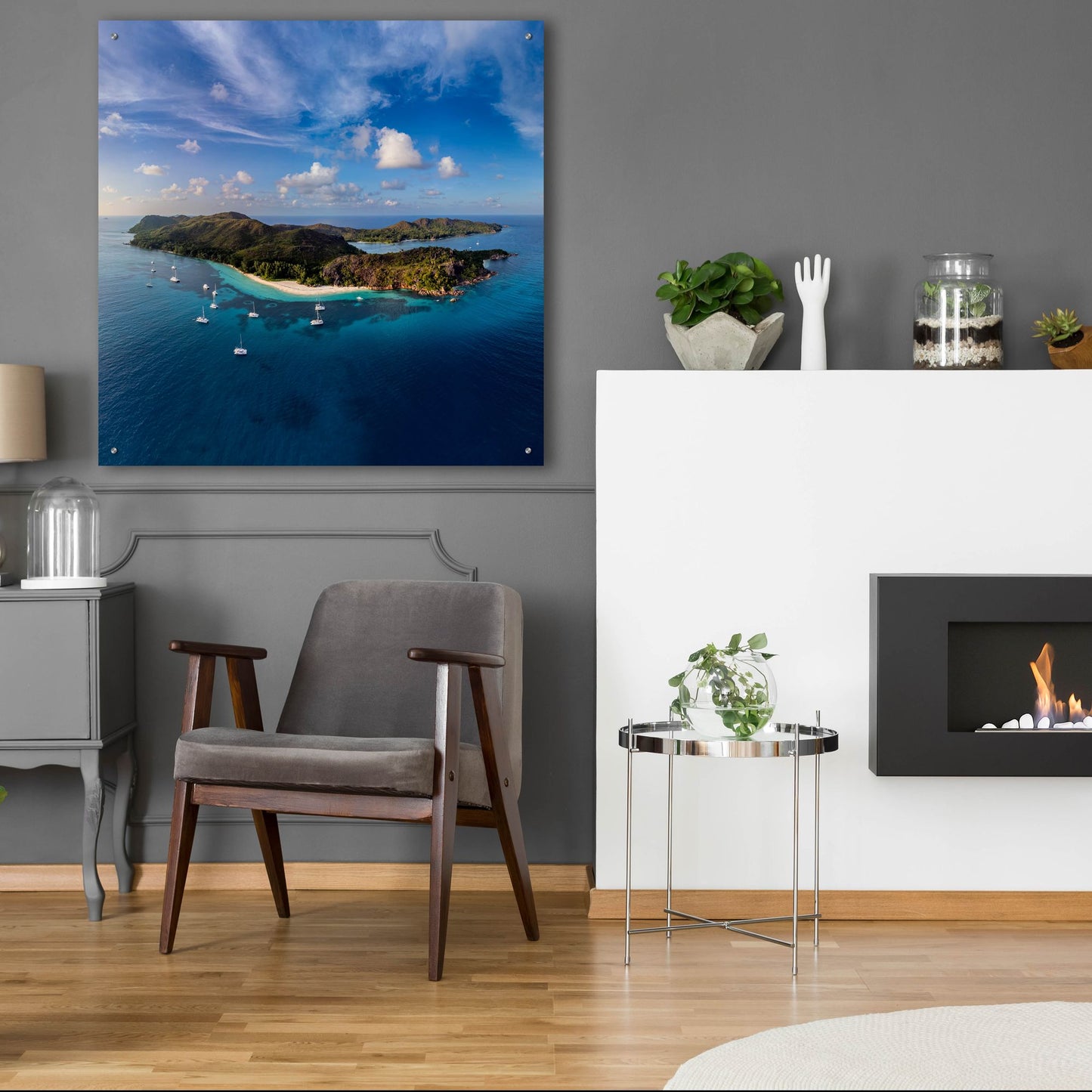 Epic Art 'Curieuse Island Seychelles' by Epic Portfolio, Acrylic Glass Wall Art,36x36