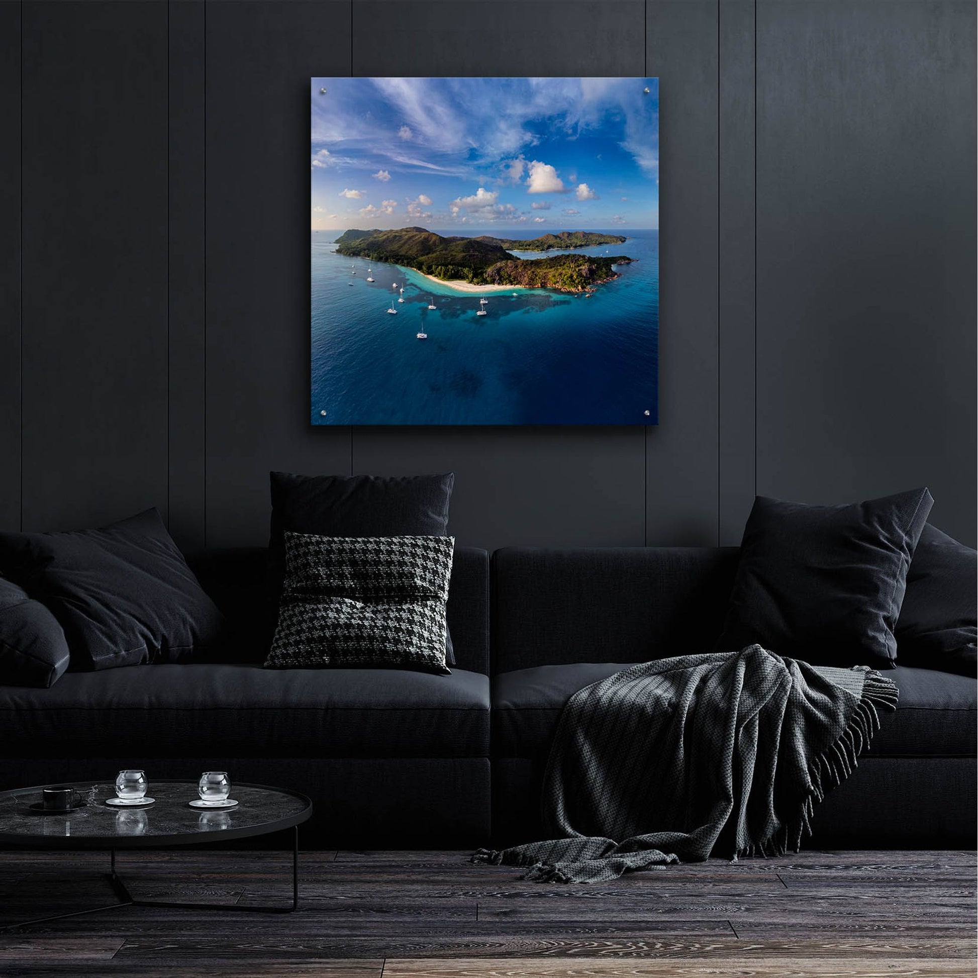 Epic Art 'Curieuse Island Seychelles' by Epic Portfolio, Acrylic Glass Wall Art,36x36