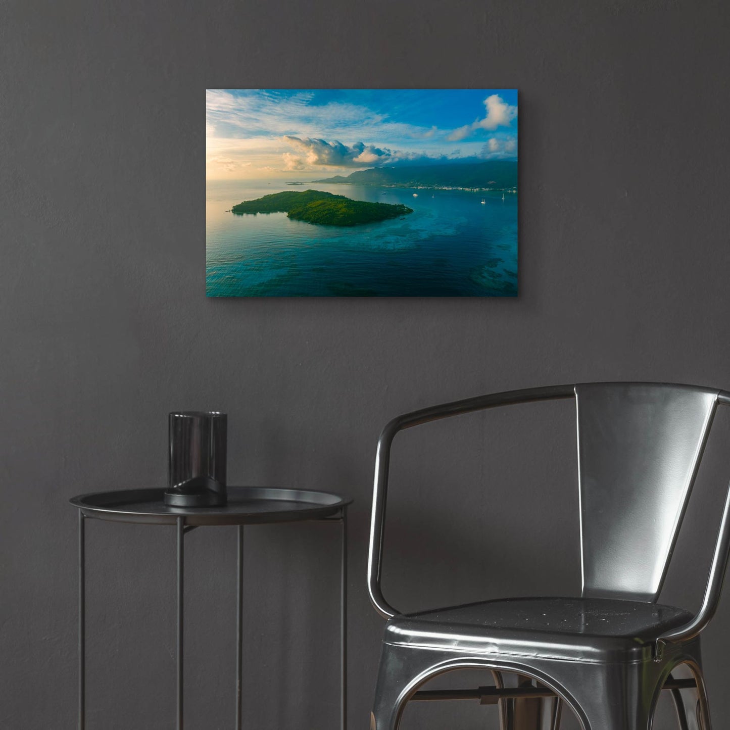 Epic Art 'Amazing Seychelles' by Epic Portfolio, Acrylic Glass Wall Art,24x16