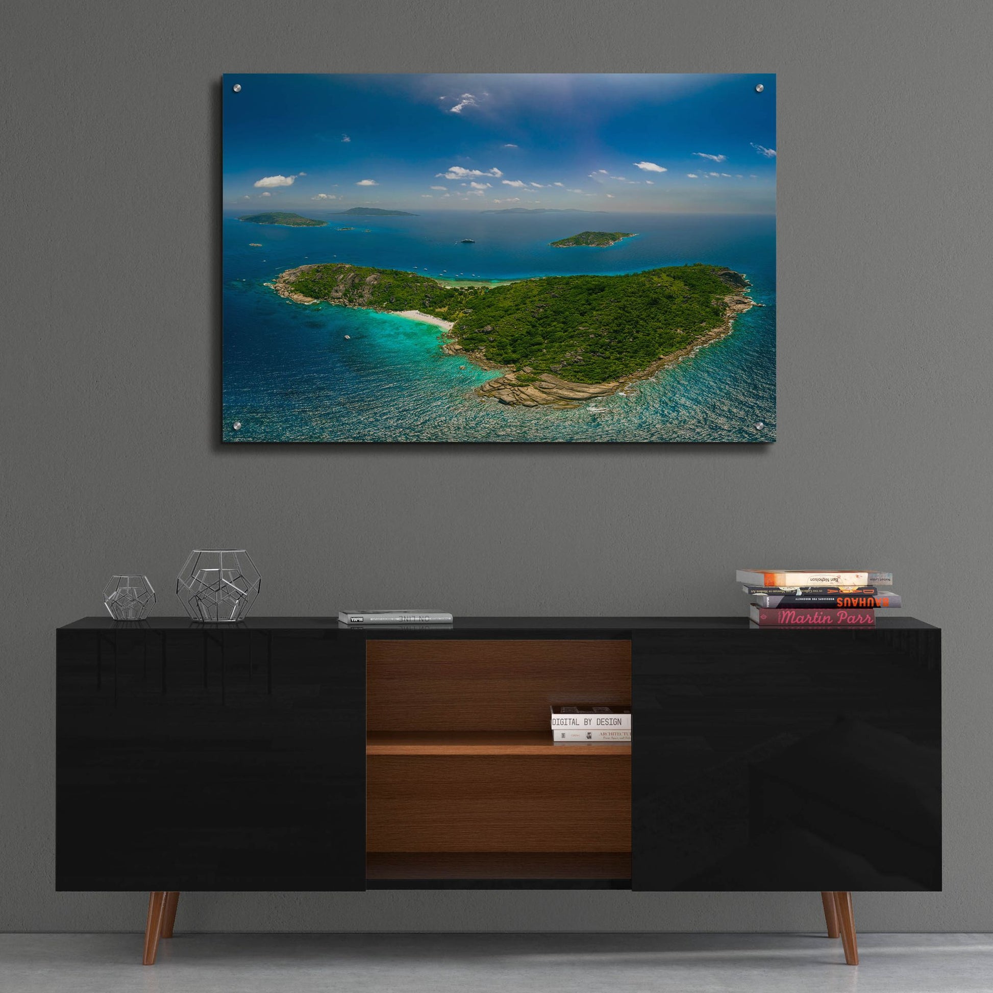 Epic Art 'Seychelles - Grande Seur' by Epic Portfolio, Acrylic Glass Wall Art,36x24