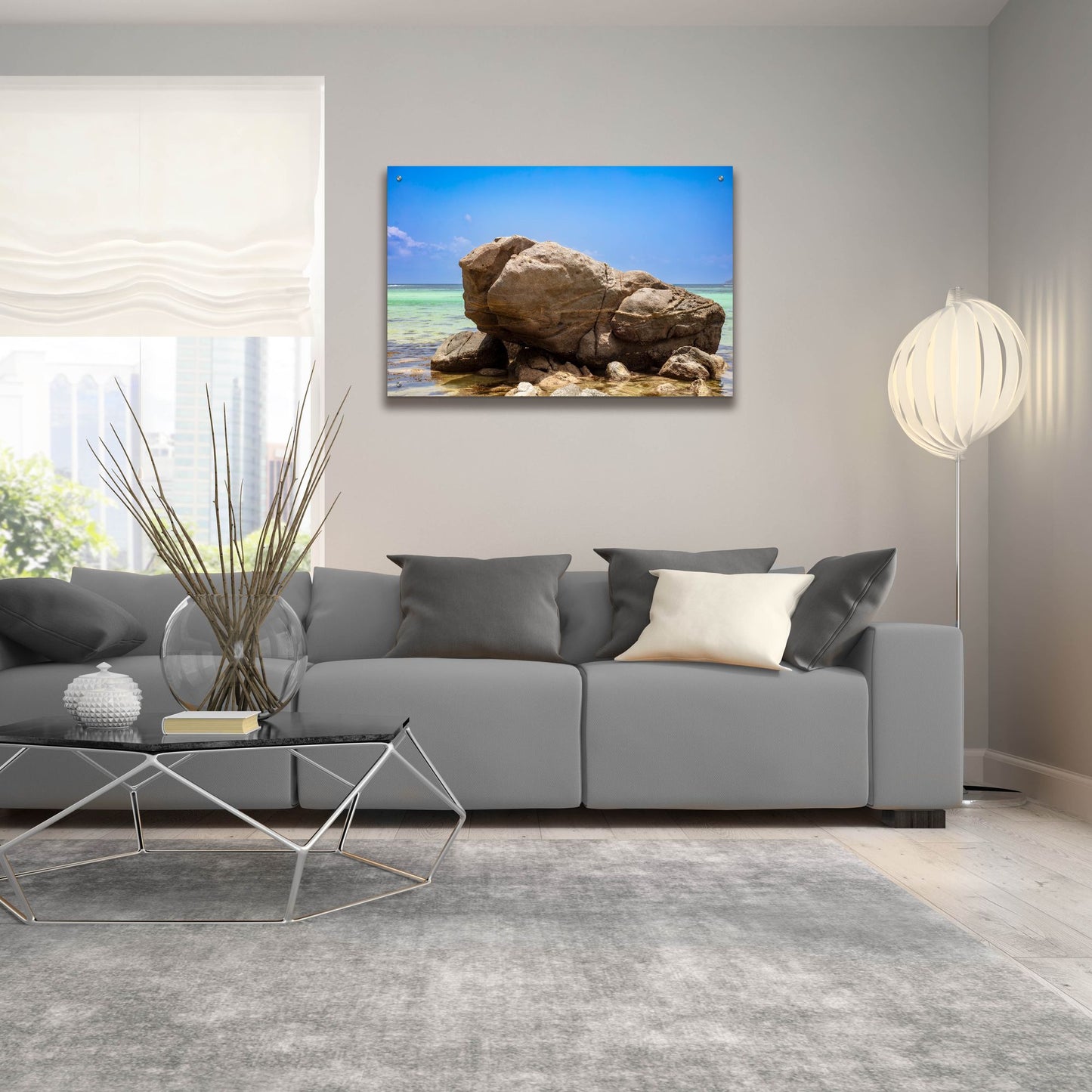 Epic Art 'Seychelles - Mahe' by Epic Portfolio, Acrylic Glass Wall Art,36x24