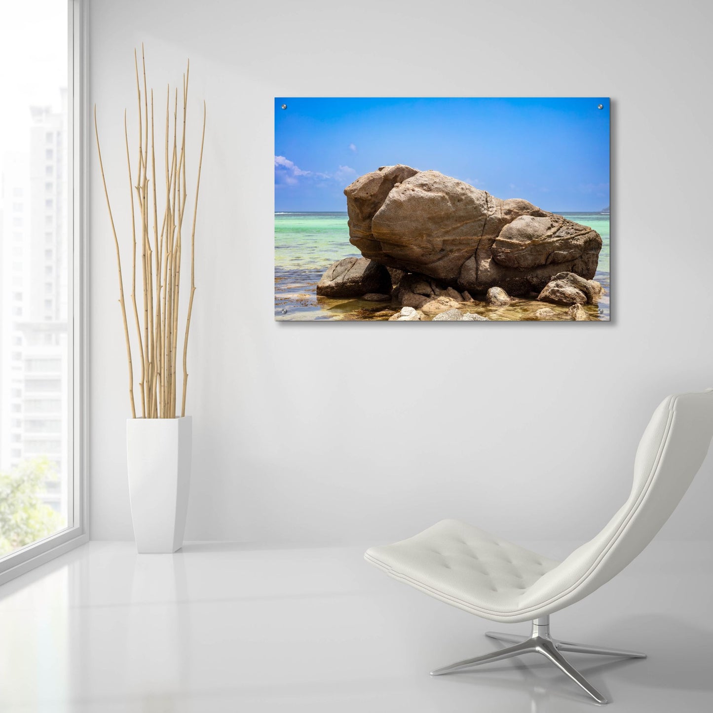 Epic Art 'Seychelles - Mahe' by Epic Portfolio, Acrylic Glass Wall Art,36x24