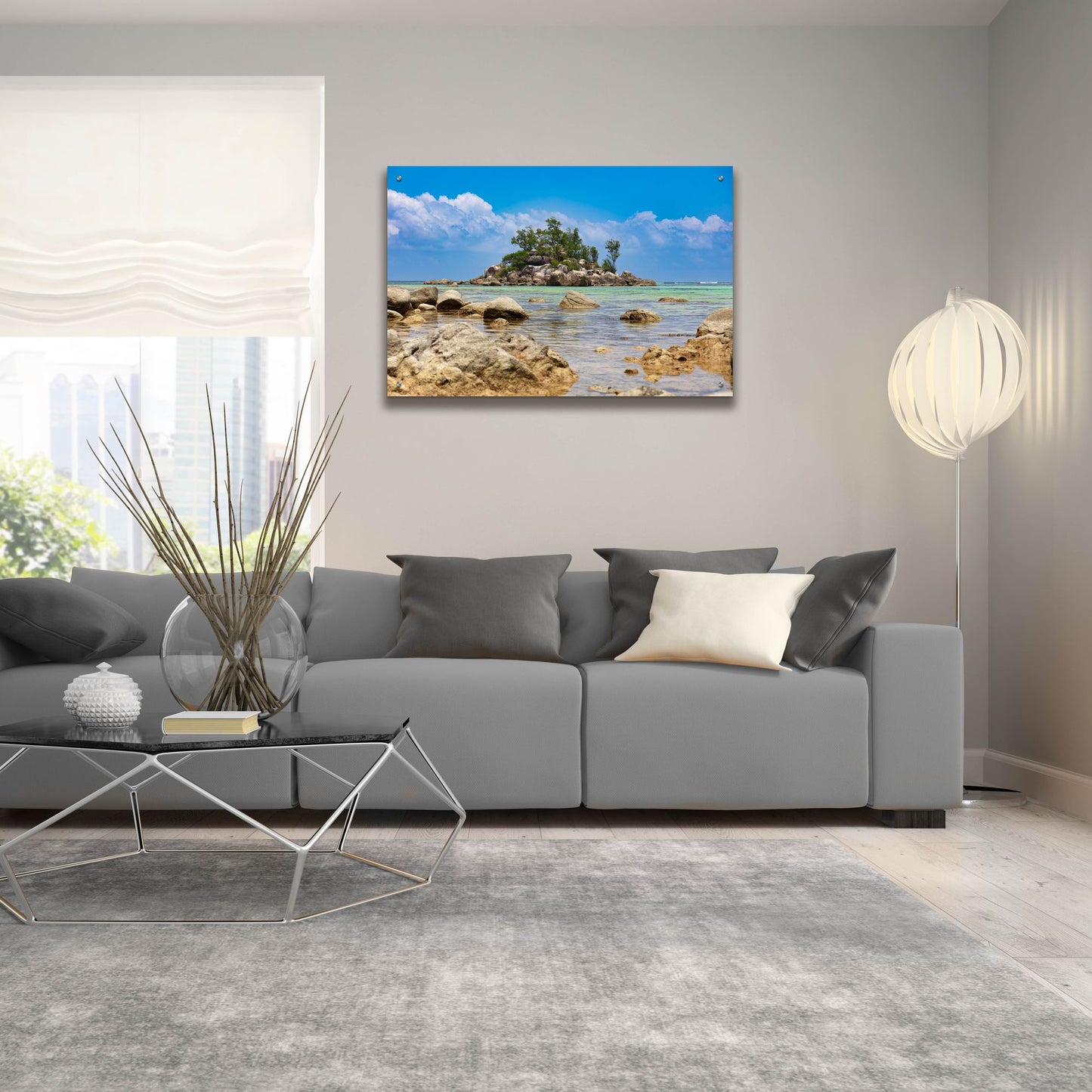 Epic Art 'Seychelles - Mahe 2' by Epic Portfolio, Acrylic Glass Wall Art,36x24