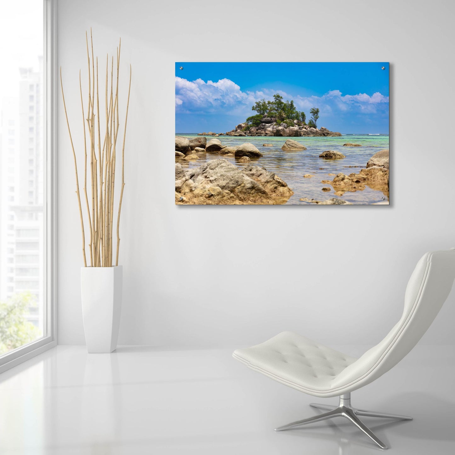 Epic Art 'Seychelles - Mahe 2' by Epic Portfolio, Acrylic Glass Wall Art,36x24