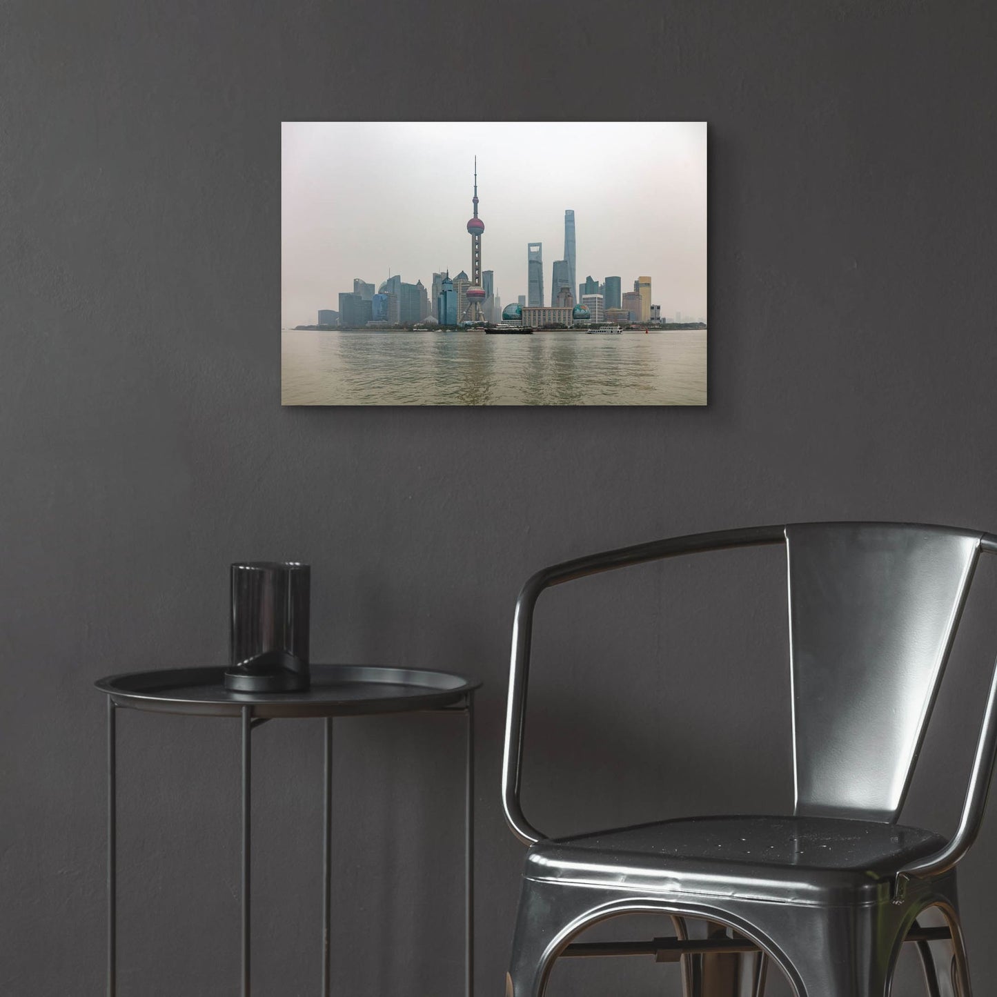 Epic Art 'Shanghai' by Epic Portfolio, Acrylic Glass Wall Art,24x16