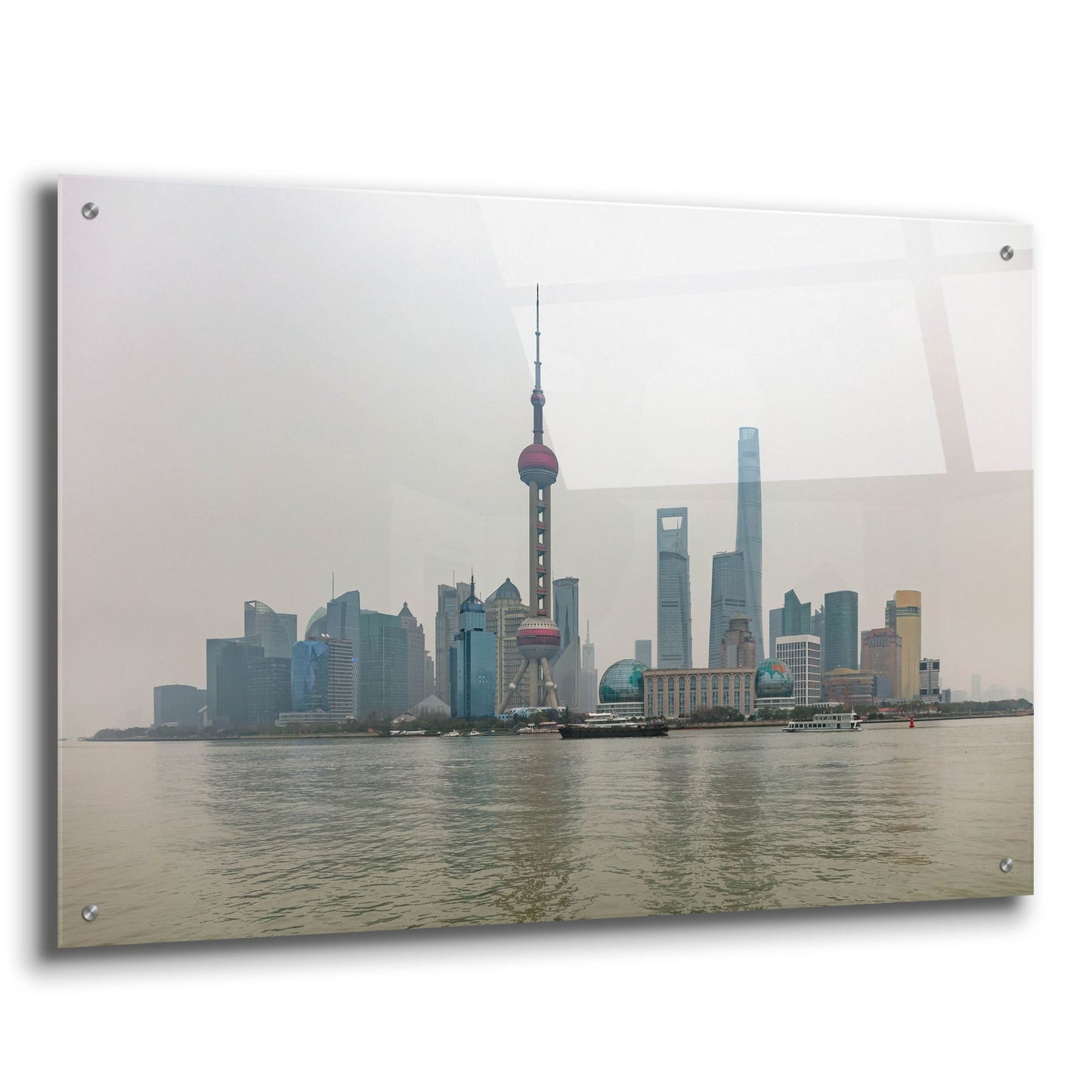 Epic Art 'Shanghai' by Epic Portfolio, Acrylic Glass Wall Art,36x24