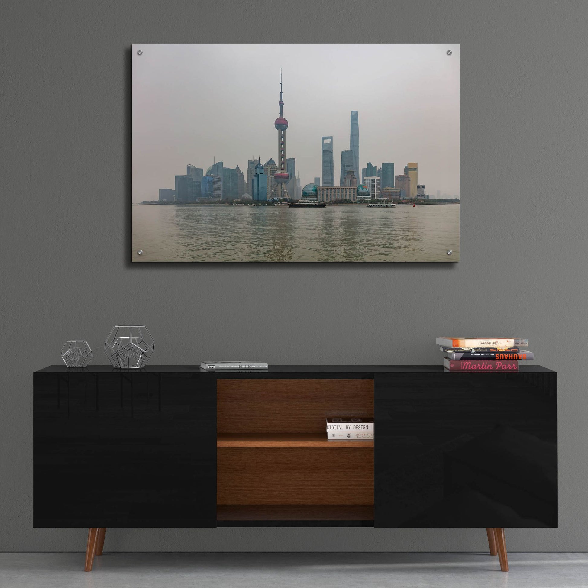 Epic Art 'Shanghai' by Epic Portfolio, Acrylic Glass Wall Art,36x24