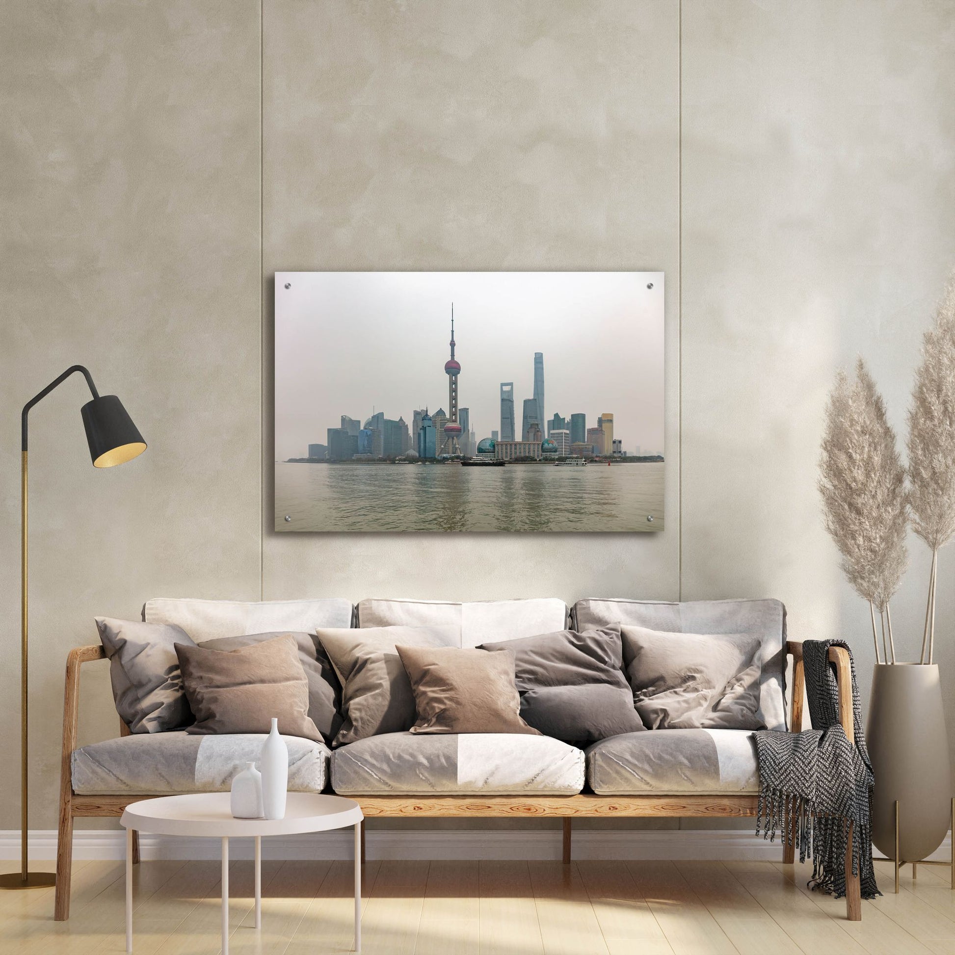 Epic Art 'Shanghai' by Epic Portfolio, Acrylic Glass Wall Art,36x24