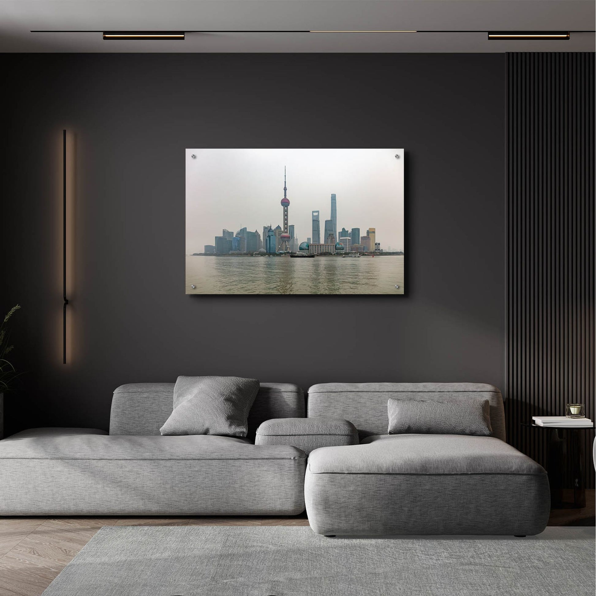 Epic Art 'Shanghai' by Epic Portfolio, Acrylic Glass Wall Art,36x24