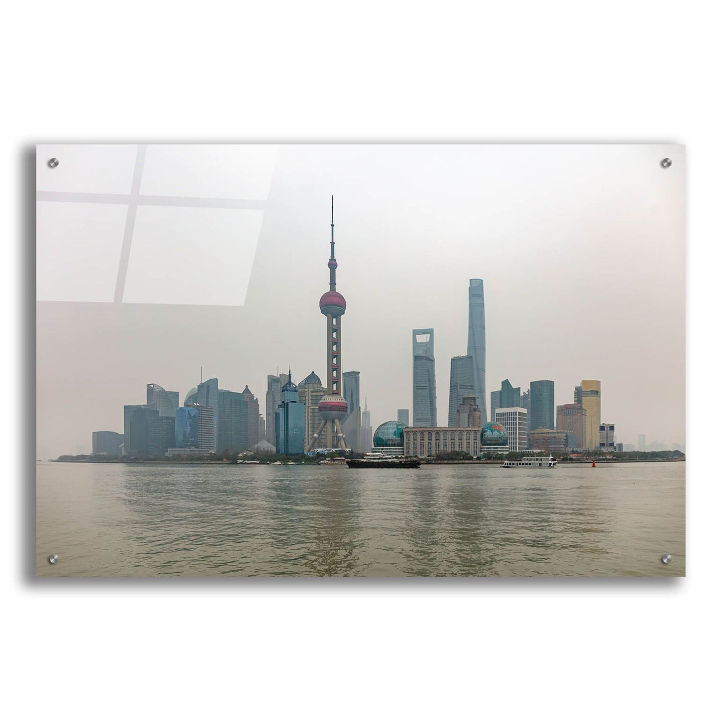 Epic Art 'Shanghai' by Epic Portfolio, Acrylic Glass Wall Art,36x24