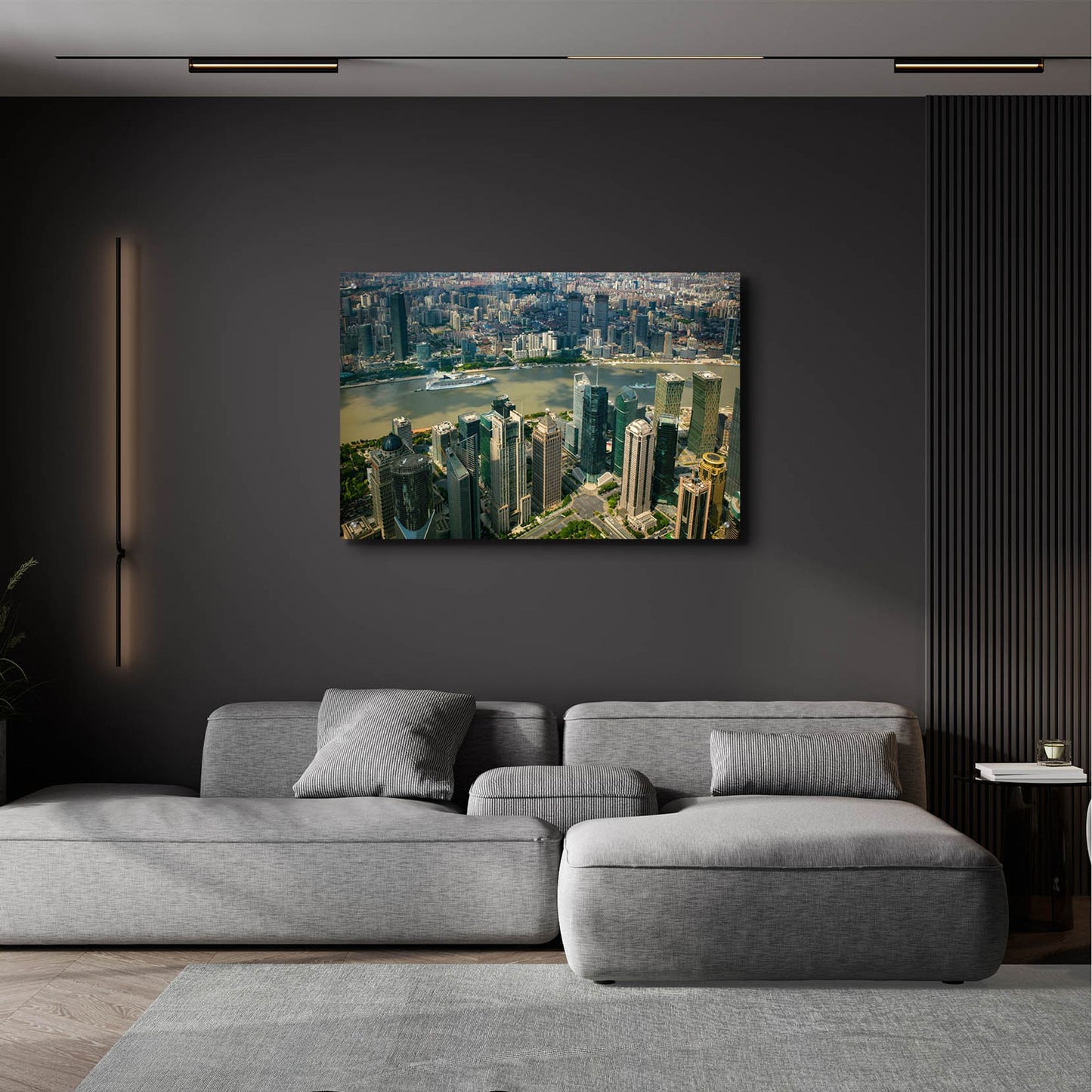 Epic Art 'Shanghai 2' by Epic Portfolio, Acrylic Glass Wall Art,36x24