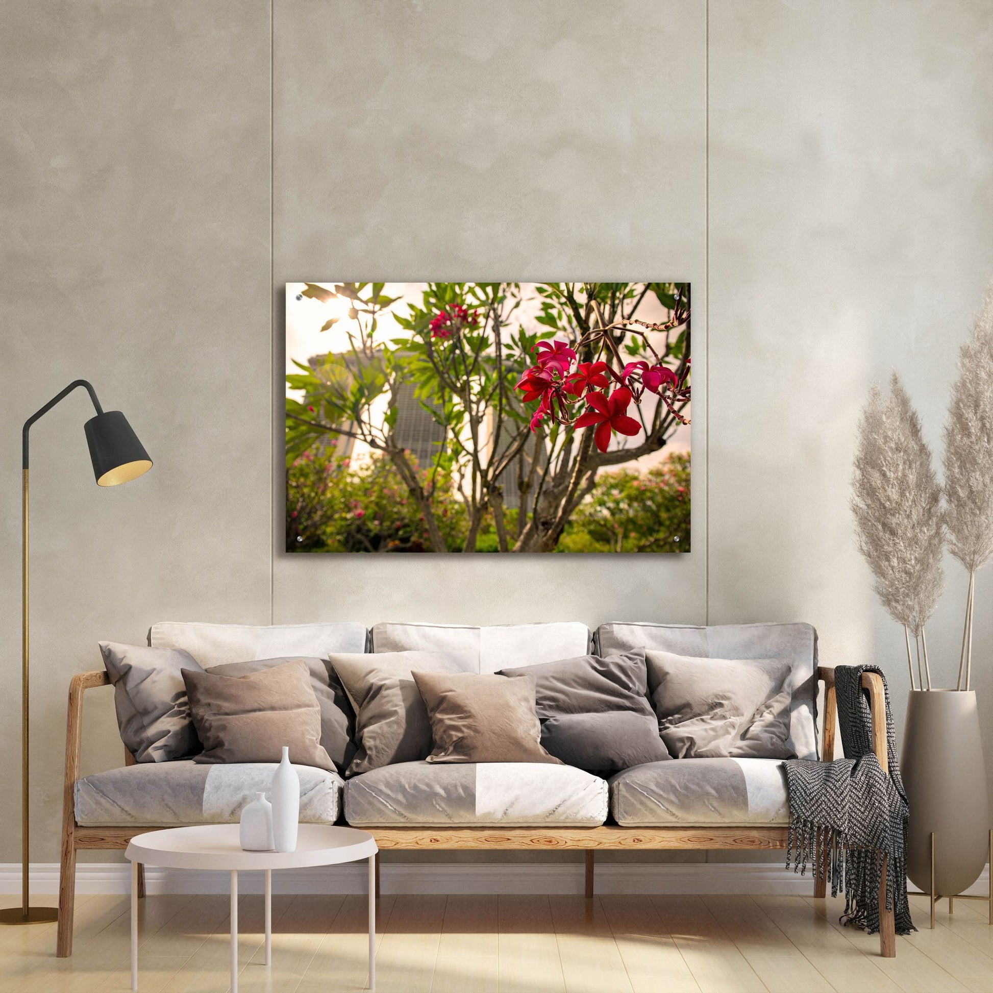 Epic Art 'Singapore Flower' by Epic Portfolio, Acrylic Glass Wall Art,36x24