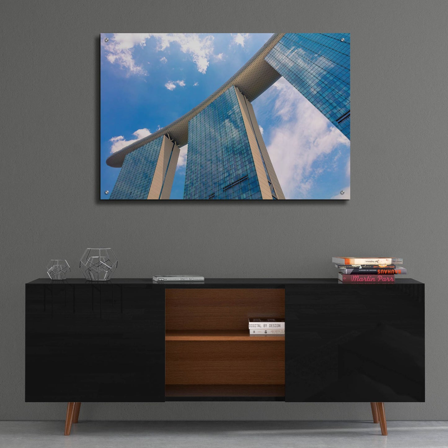 Epic Art 'Singapore' by Epic Portfolio, Acrylic Glass Wall Art,36x24