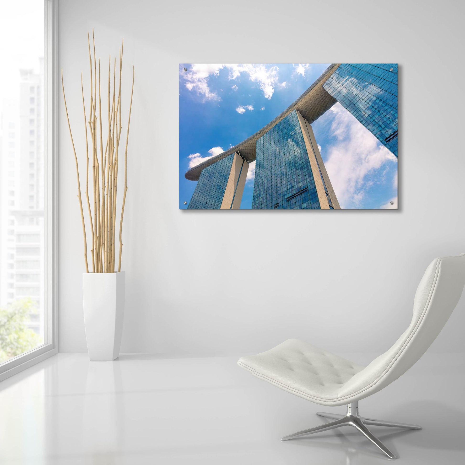 Epic Art 'Singapore' by Epic Portfolio, Acrylic Glass Wall Art,36x24