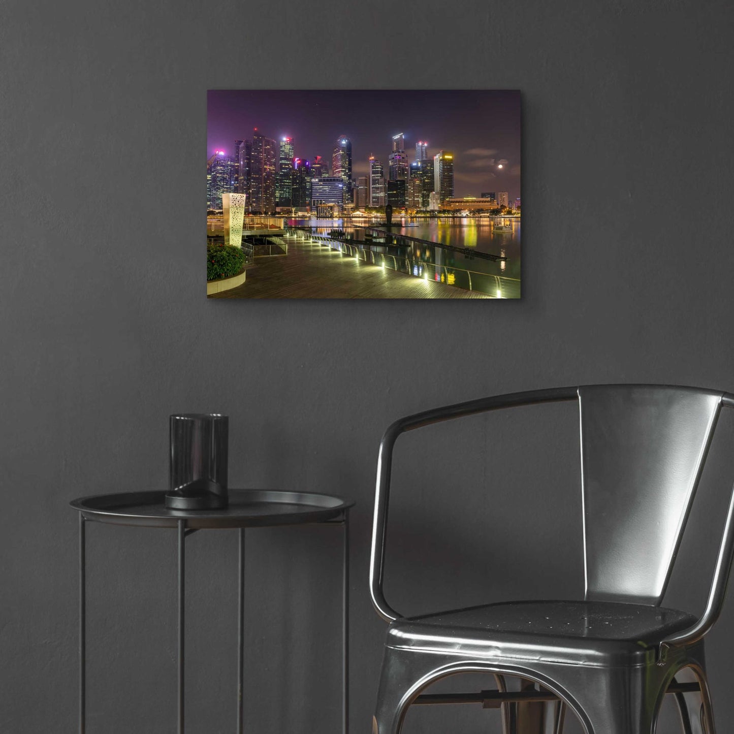 Epic Art 'Singapore 2' by Epic Portfolio, Acrylic Glass Wall Art,24x16