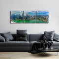 Singapore Skyline by Epic Portfolio - 72x24 acrylic wall art in a room