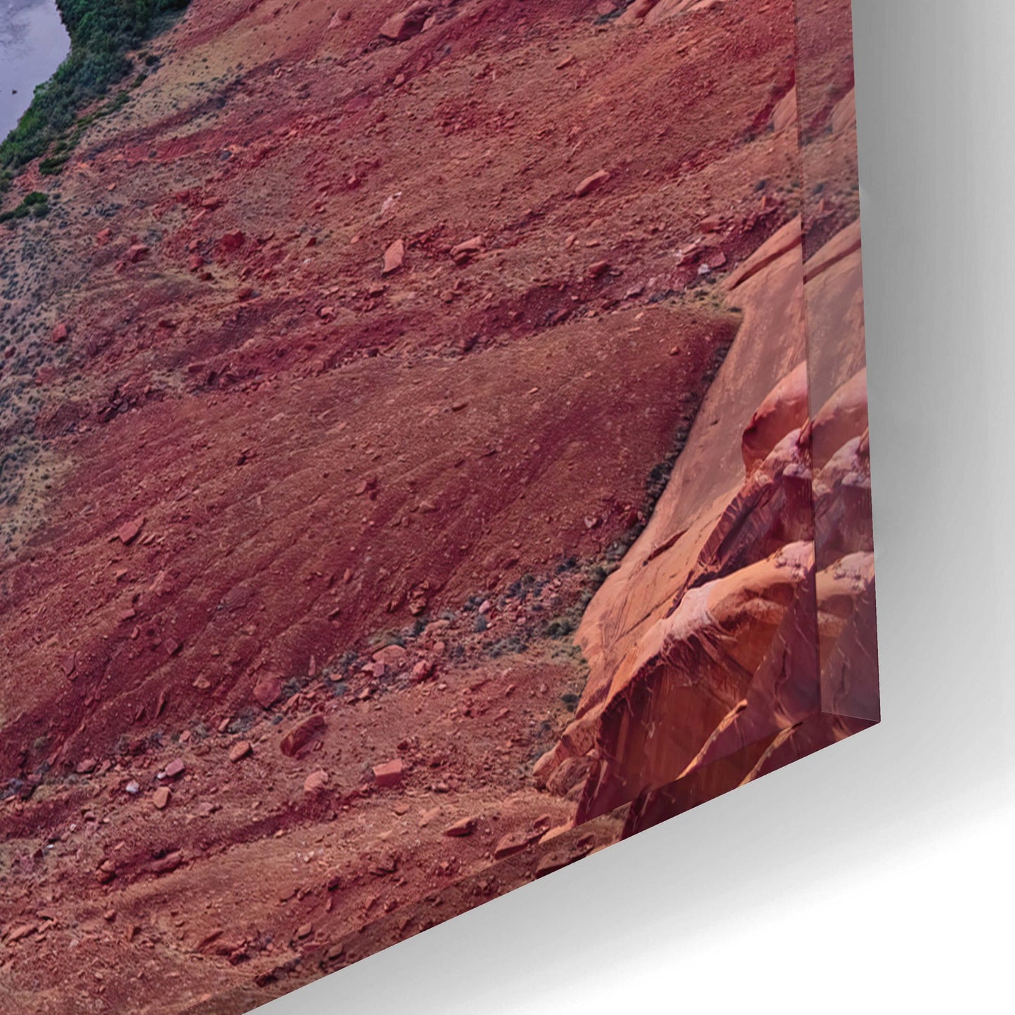 Epic Art 'Utah - Horsehoe Bend' by Epic Portfolio, Acrylic Glass Wall Art,16x12