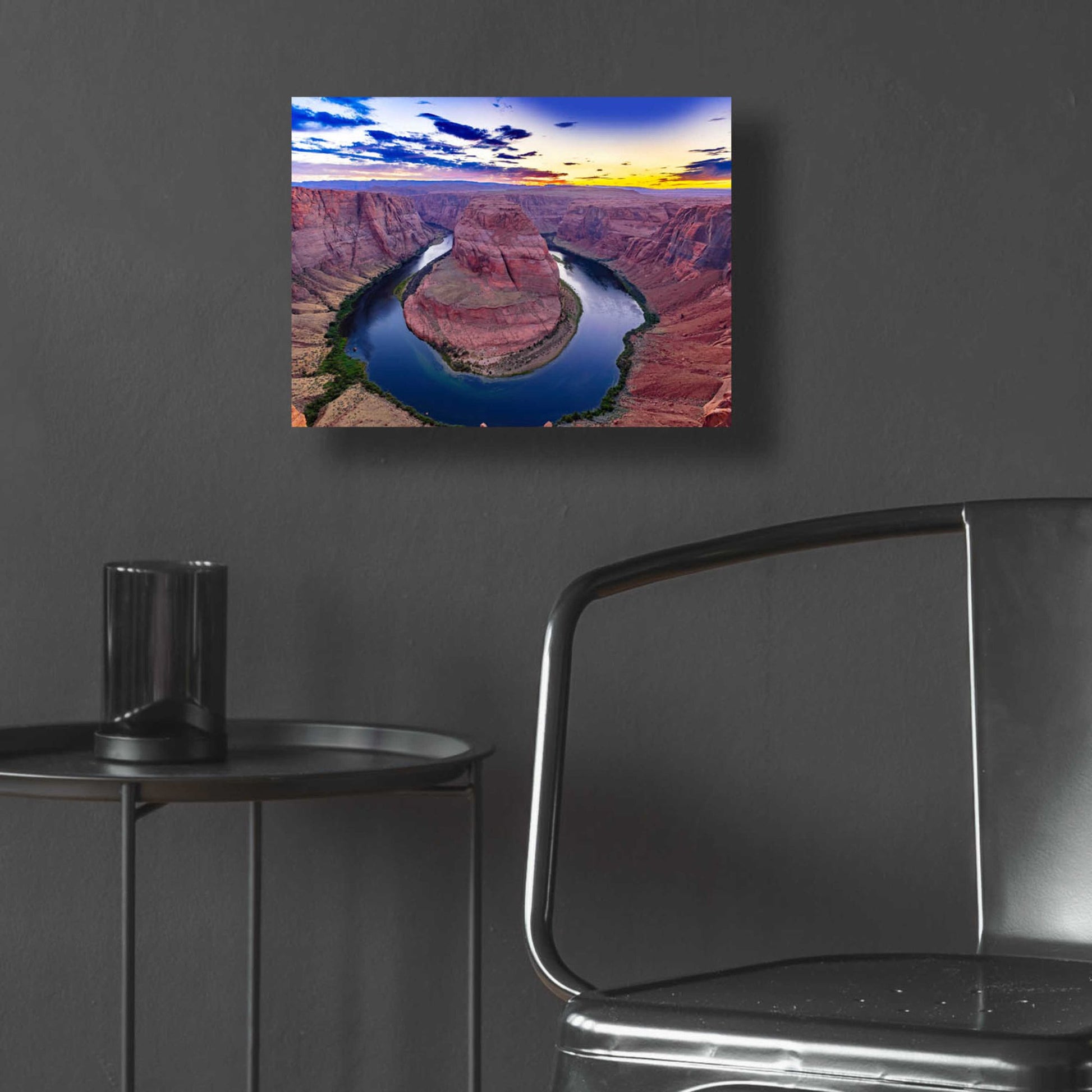 Epic Art 'Utah - Horsehoe Bend' by Epic Portfolio, Acrylic Glass Wall Art,16x12