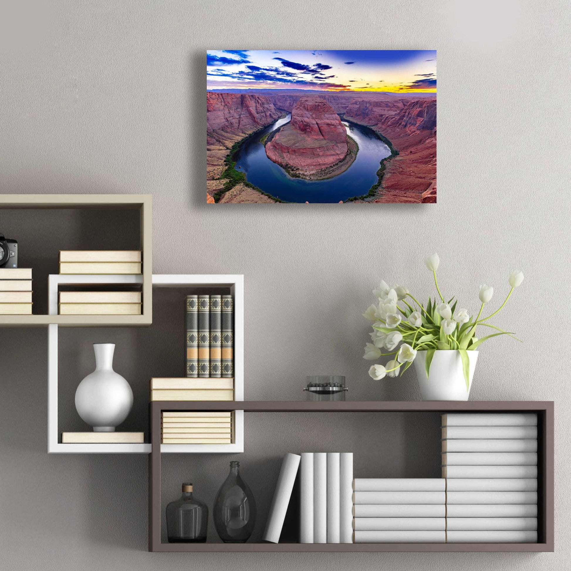 Epic Art 'Utah - Horsehoe Bend' by Epic Portfolio, Acrylic Glass Wall Art,24x16