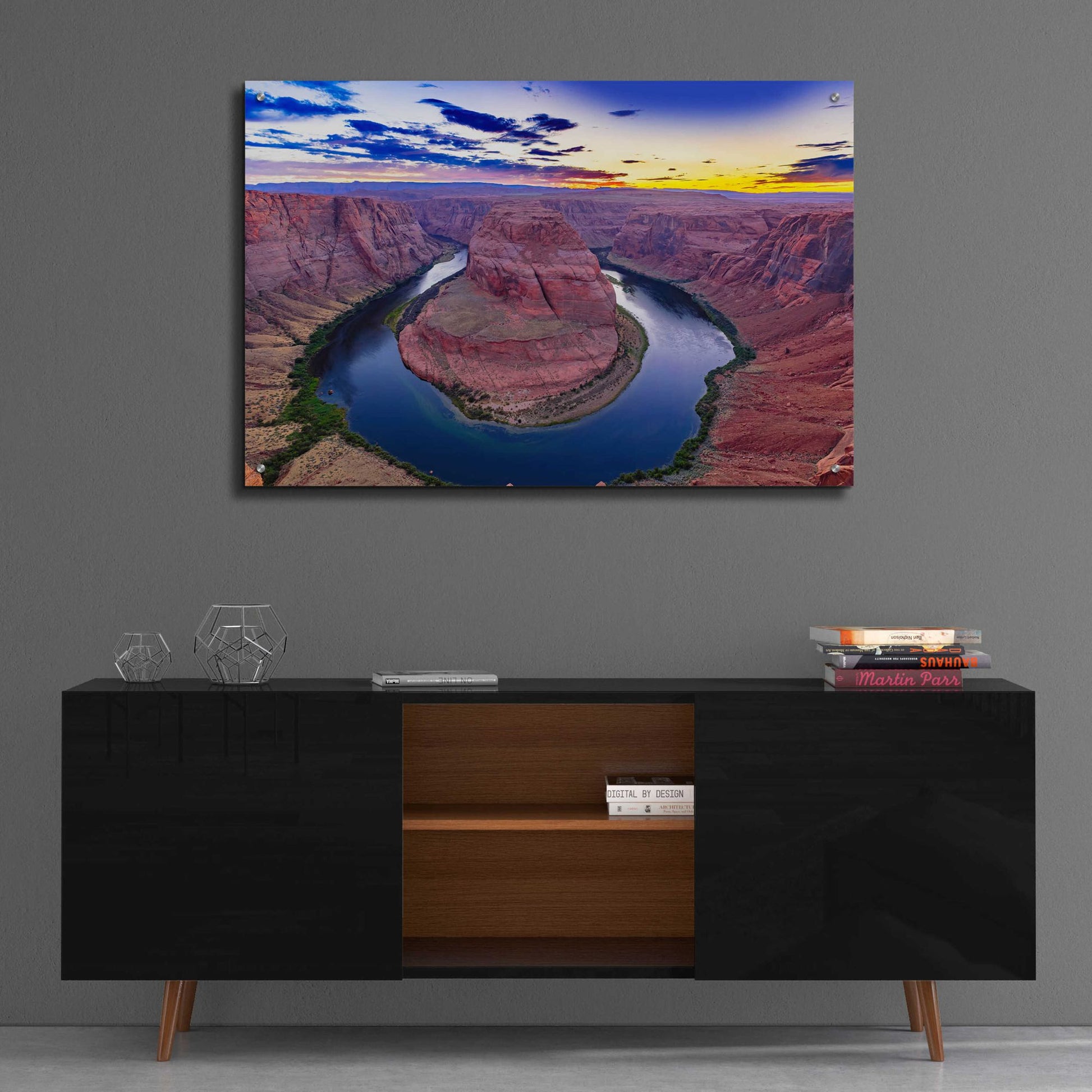 Epic Art 'Utah - Horsehoe Bend' by Epic Portfolio, Acrylic Glass Wall Art,36x24